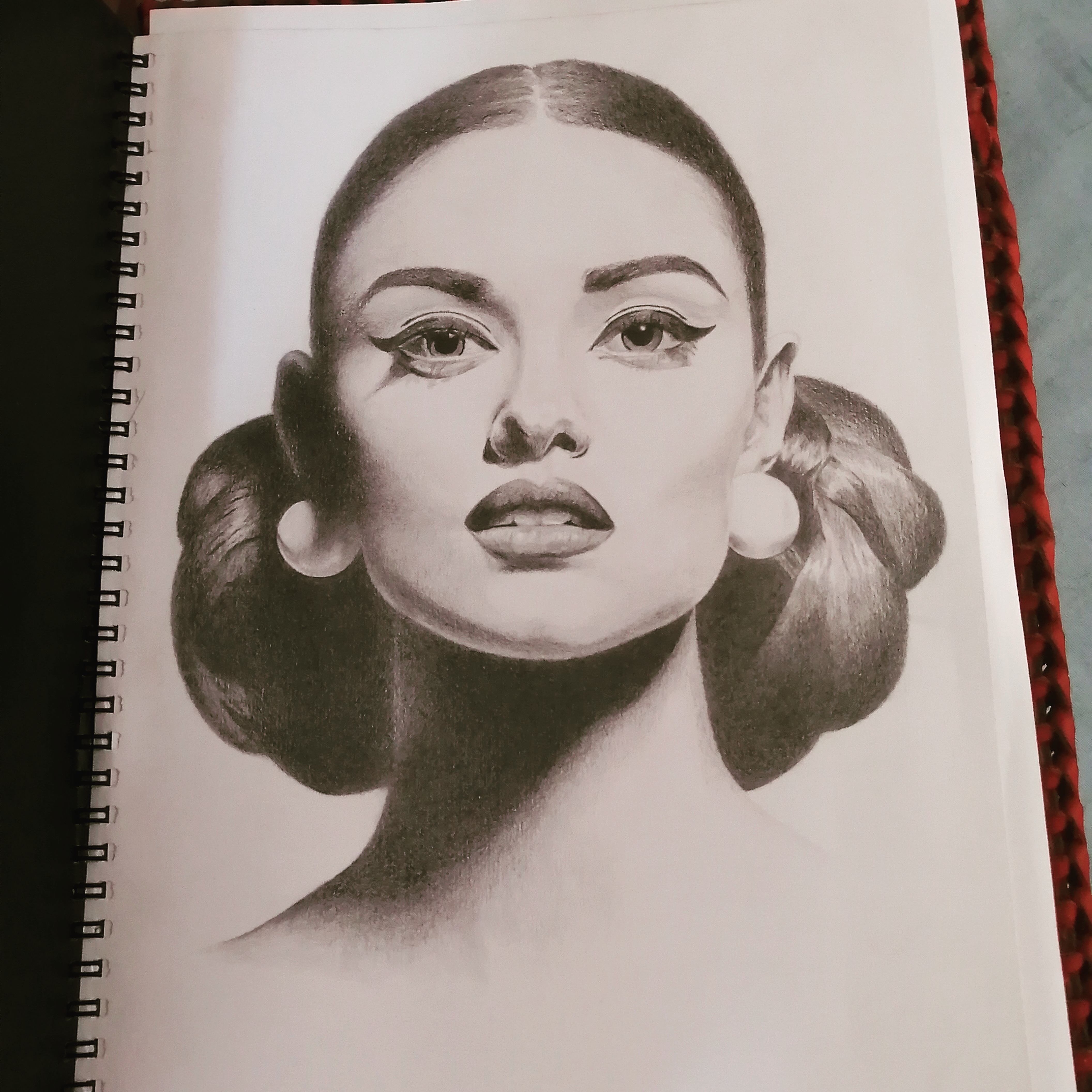 Strong, Me, Graphite Pencils, 2020 r/Art