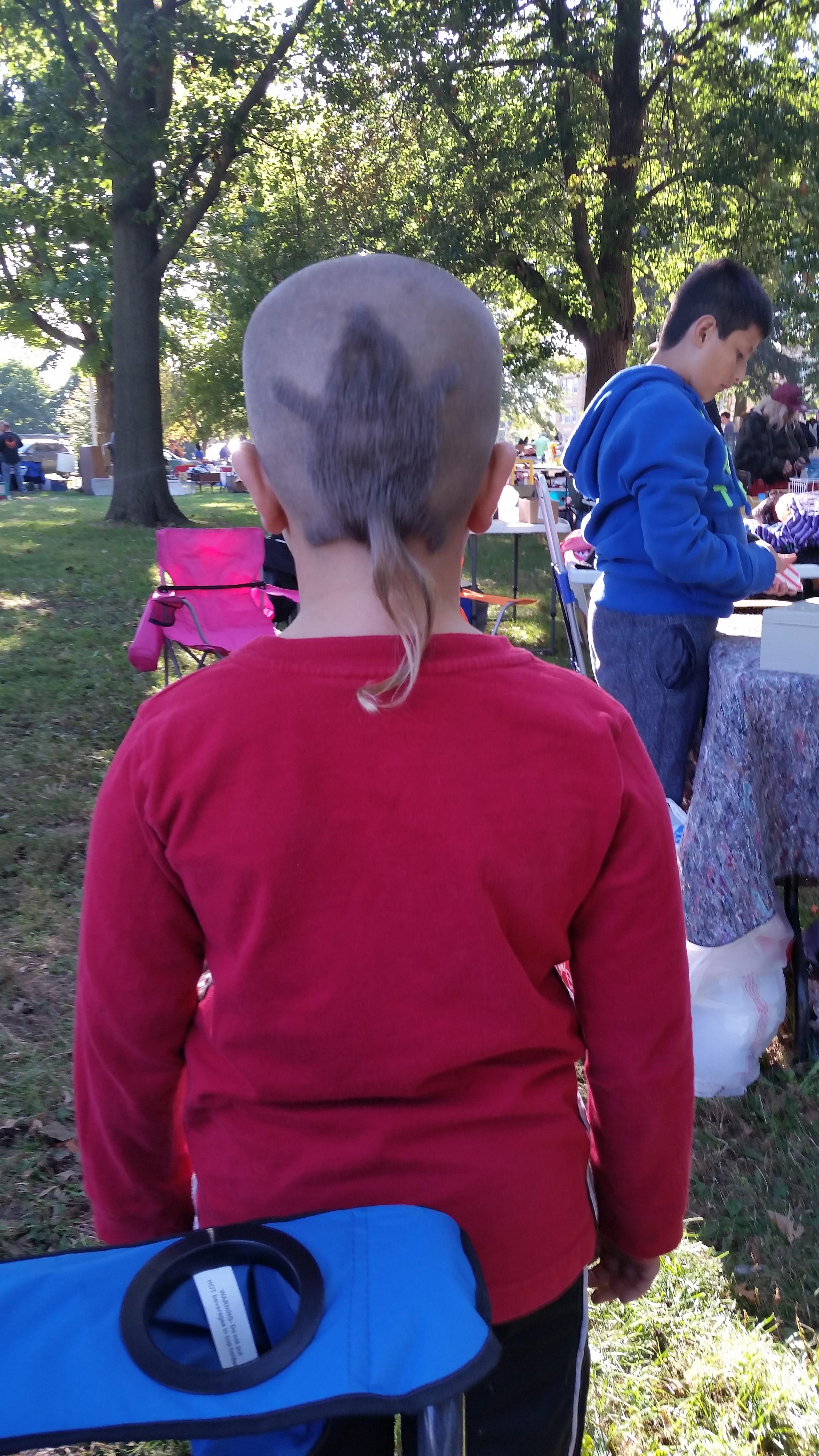 This boys haircut. r/funny