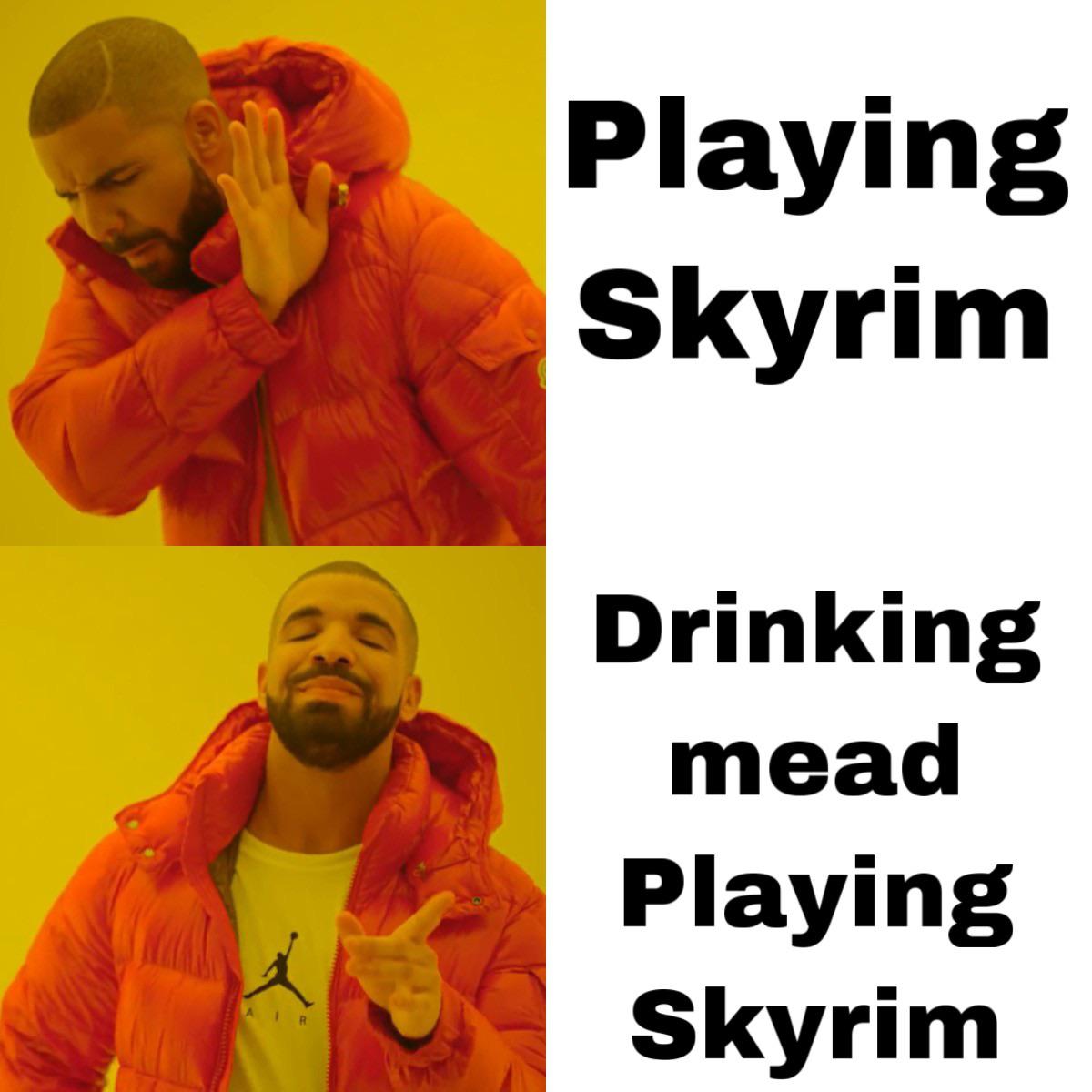 Mead puts you in the Skyrim atmosphere r/Alcohol_N_Chill