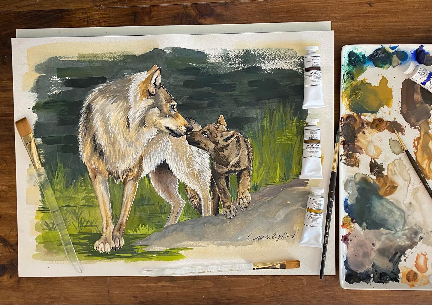 Favorite gouache brushes? Gouache