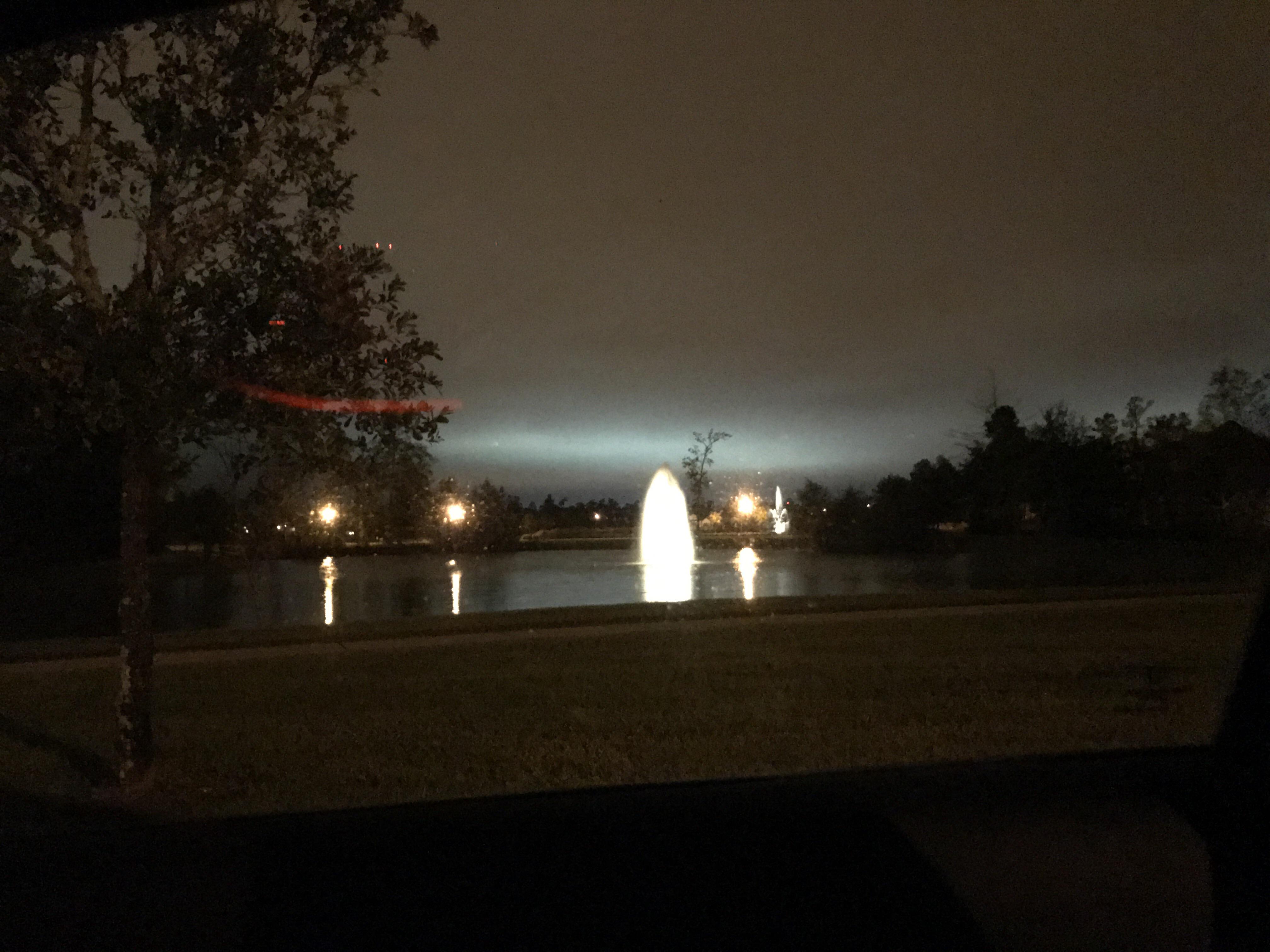 Bright sky in Houston tonight? houston