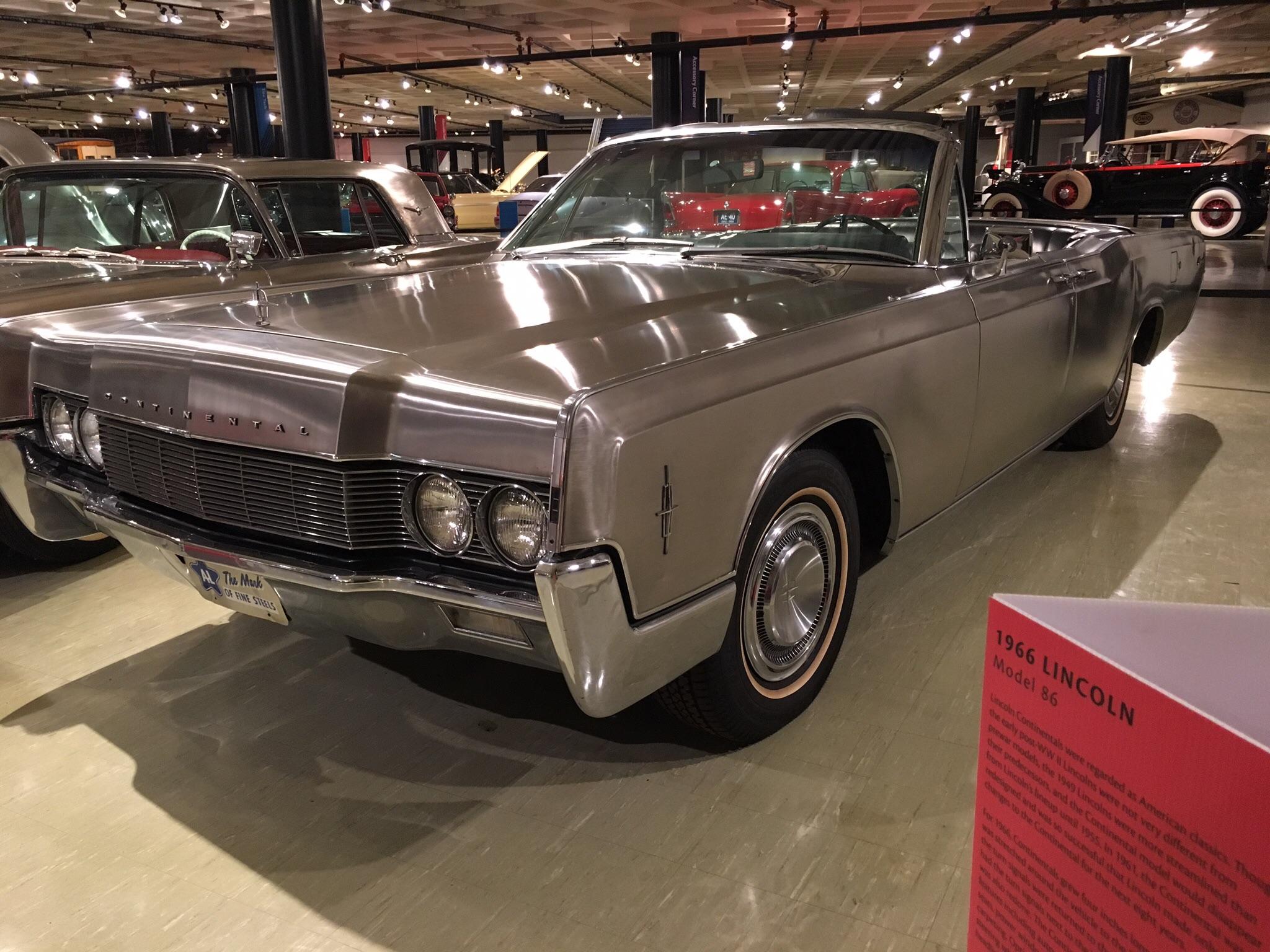 Stainless Steel Lincoln, Crawford Auto Museum classiccars