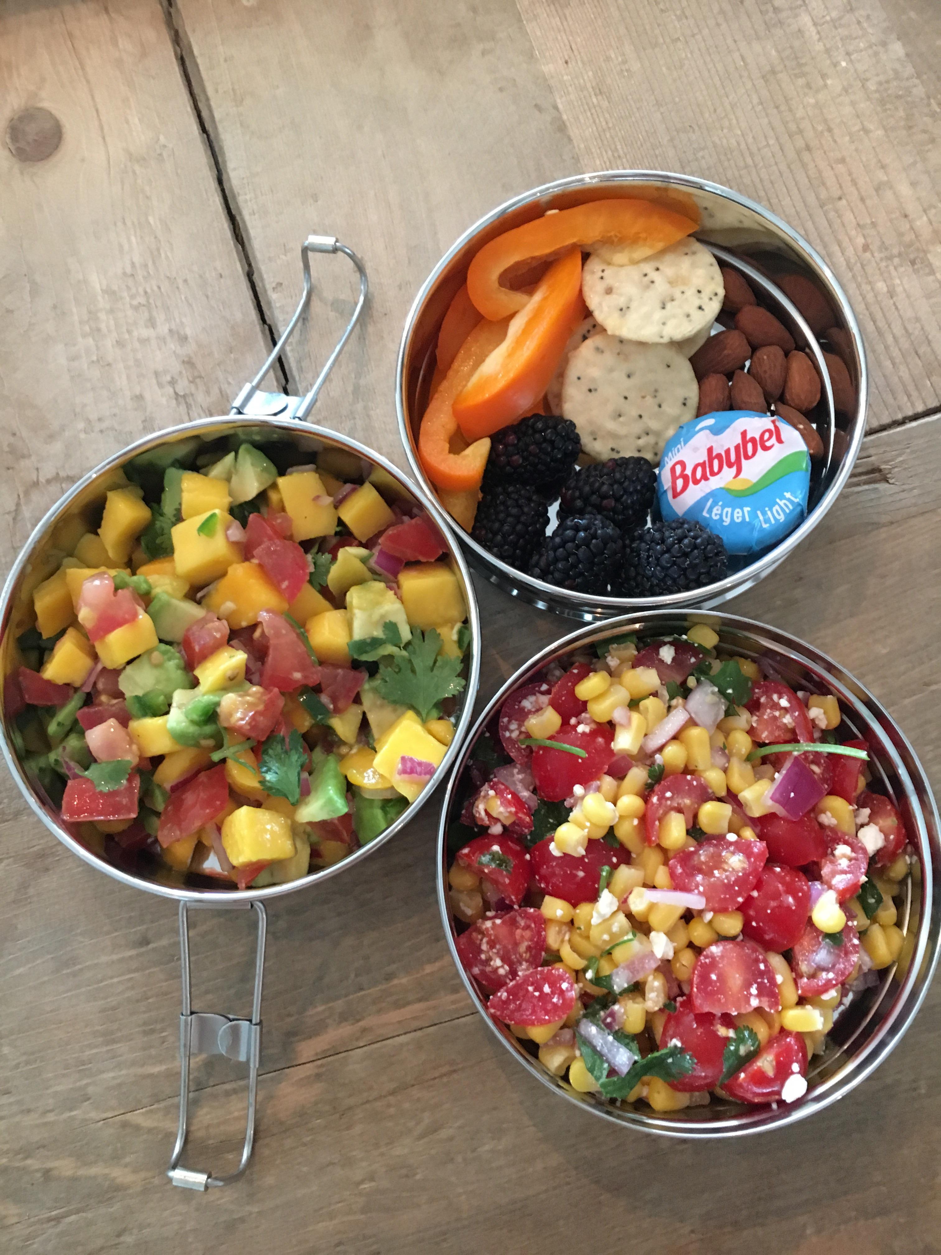 Three small meals (each under 200cals) to eat throughout the work day