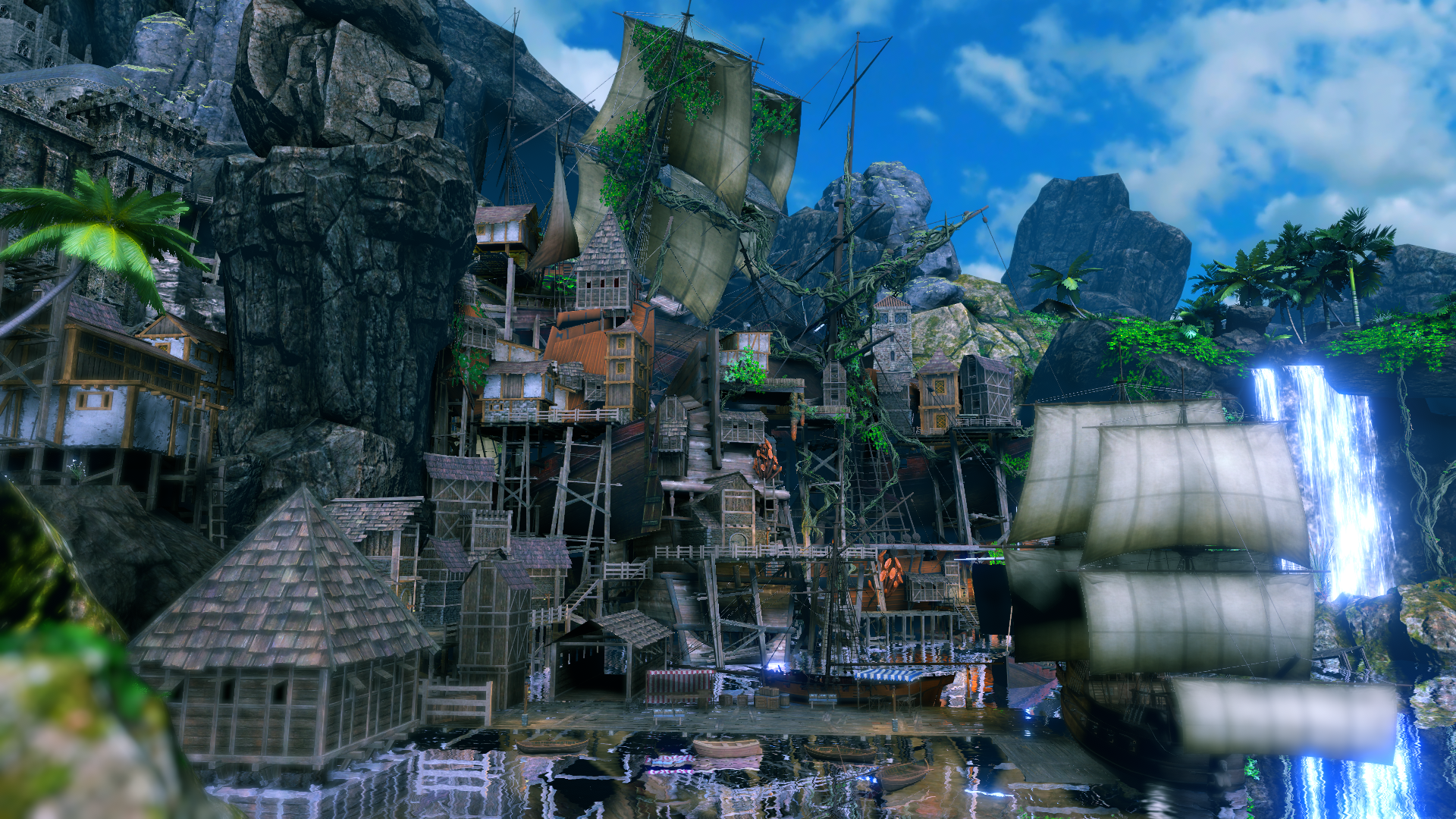 "Not for naught it's called Shipwreck Island, where lies Shipwreck Cove