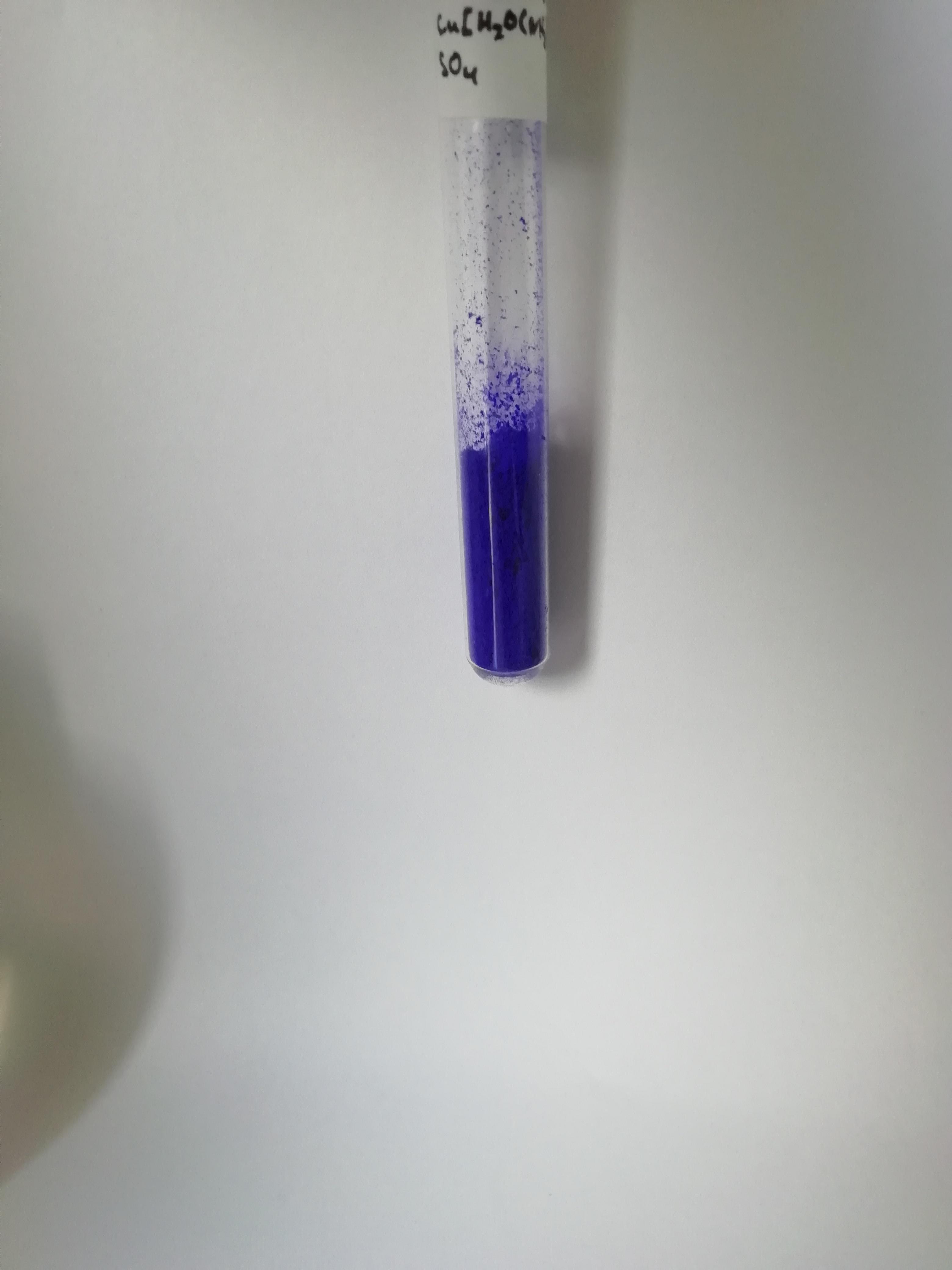 Tetraamine copper (ii) sulfate monohydrate (Cu[(H2O)(NH3)]SO4) r