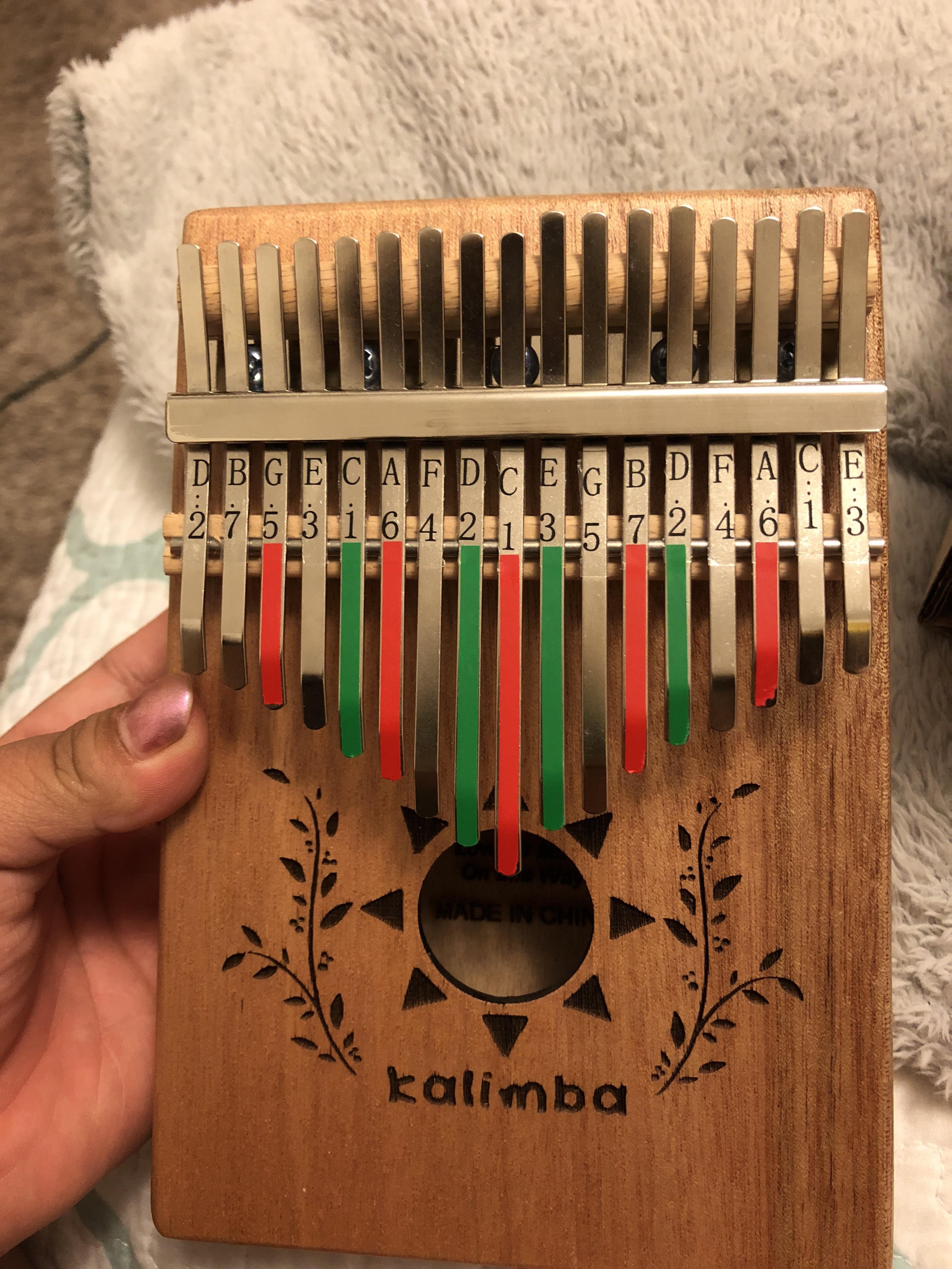 Newbie to Kalimba.... yikes, so I bought a kalimba and I wanted to play