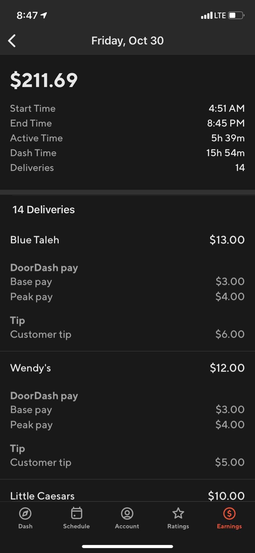 When the peak pay hits just right r/doordash