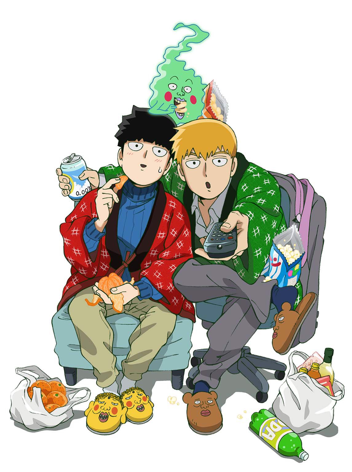 MOB PSYCHO 100 II Shares New Key Visual Ahead Of Tomorrow's Premiere