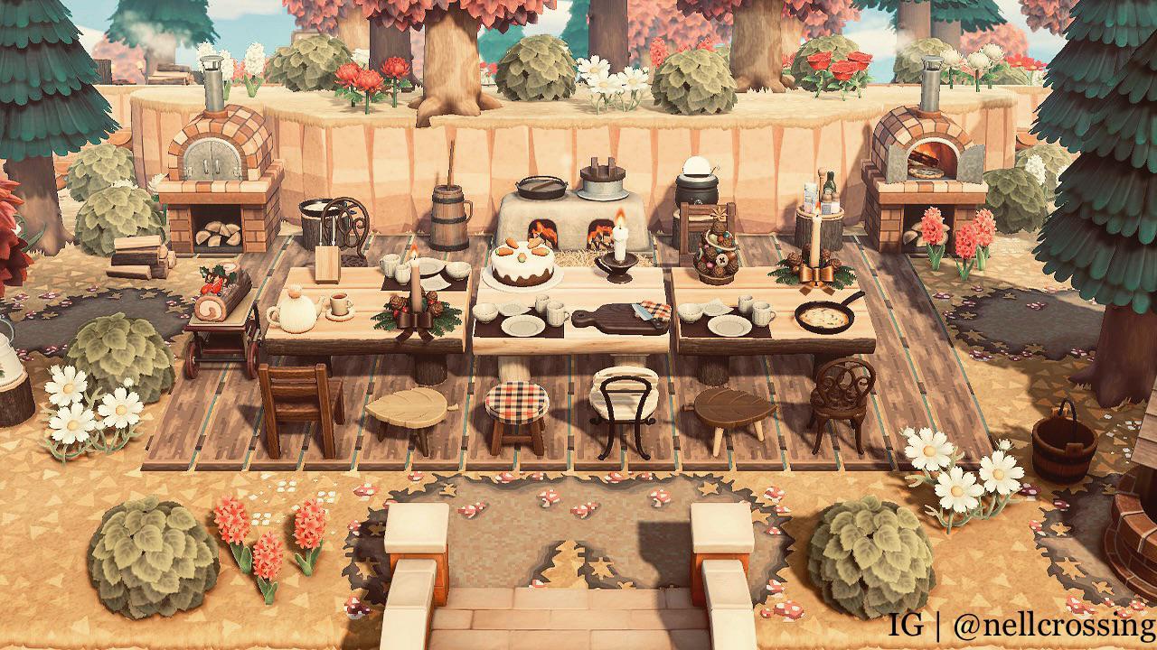 Just finished my Turkey Day set up for all my villagers! r/AnimalCrossing