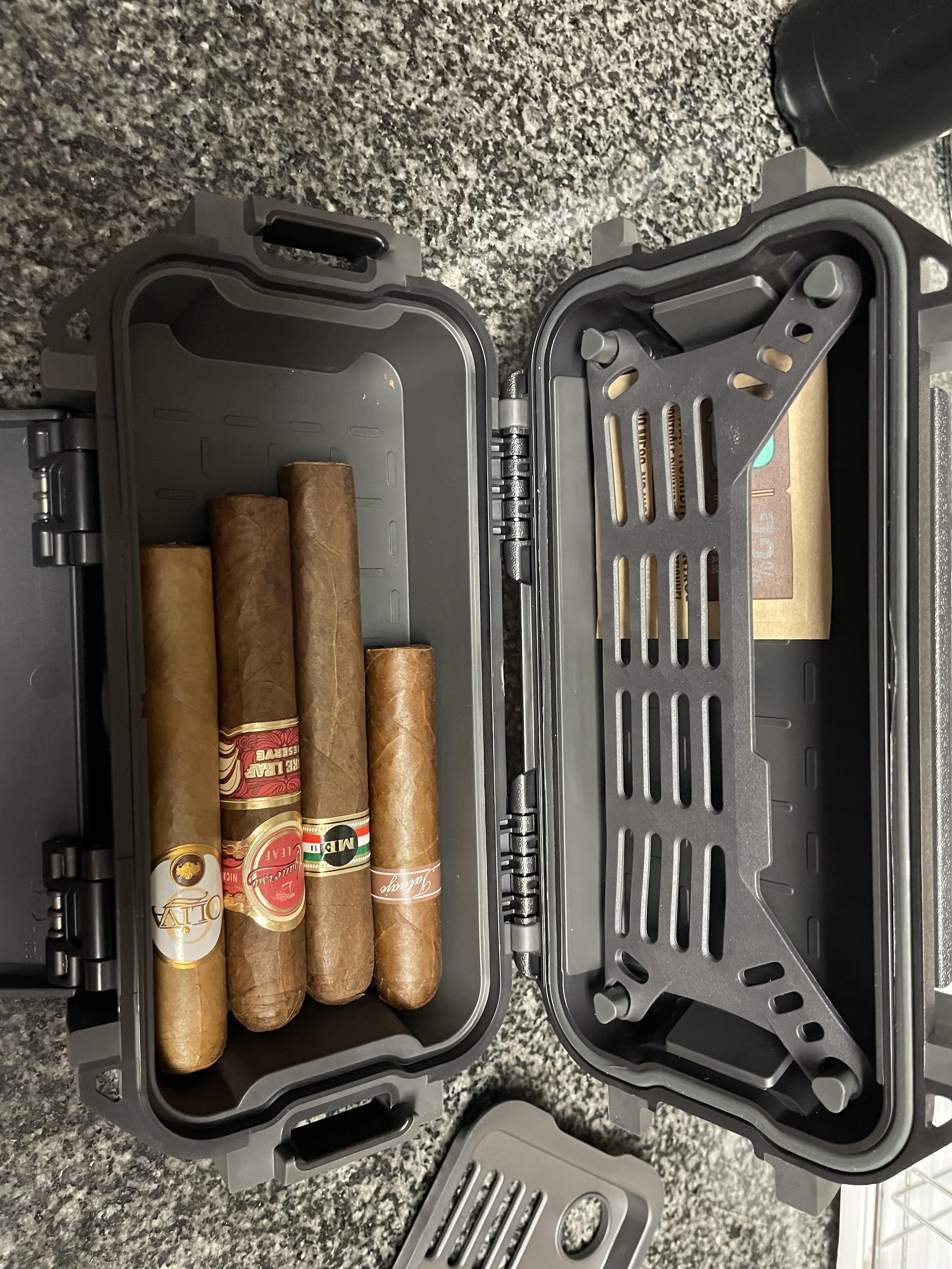 First Humidor! Not too much, but it feels good to have a small