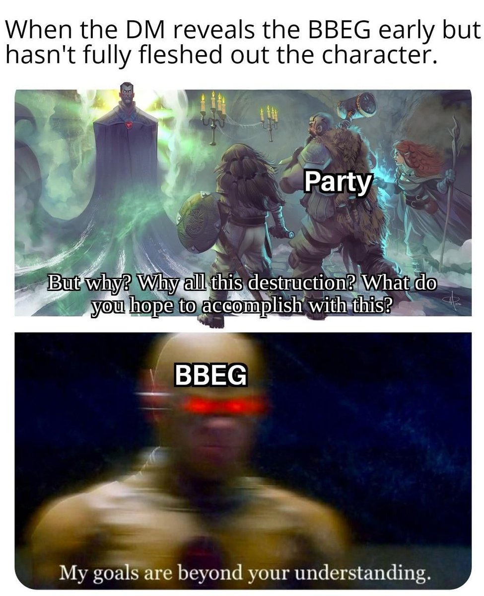 *evil DM laugh* dndmemes