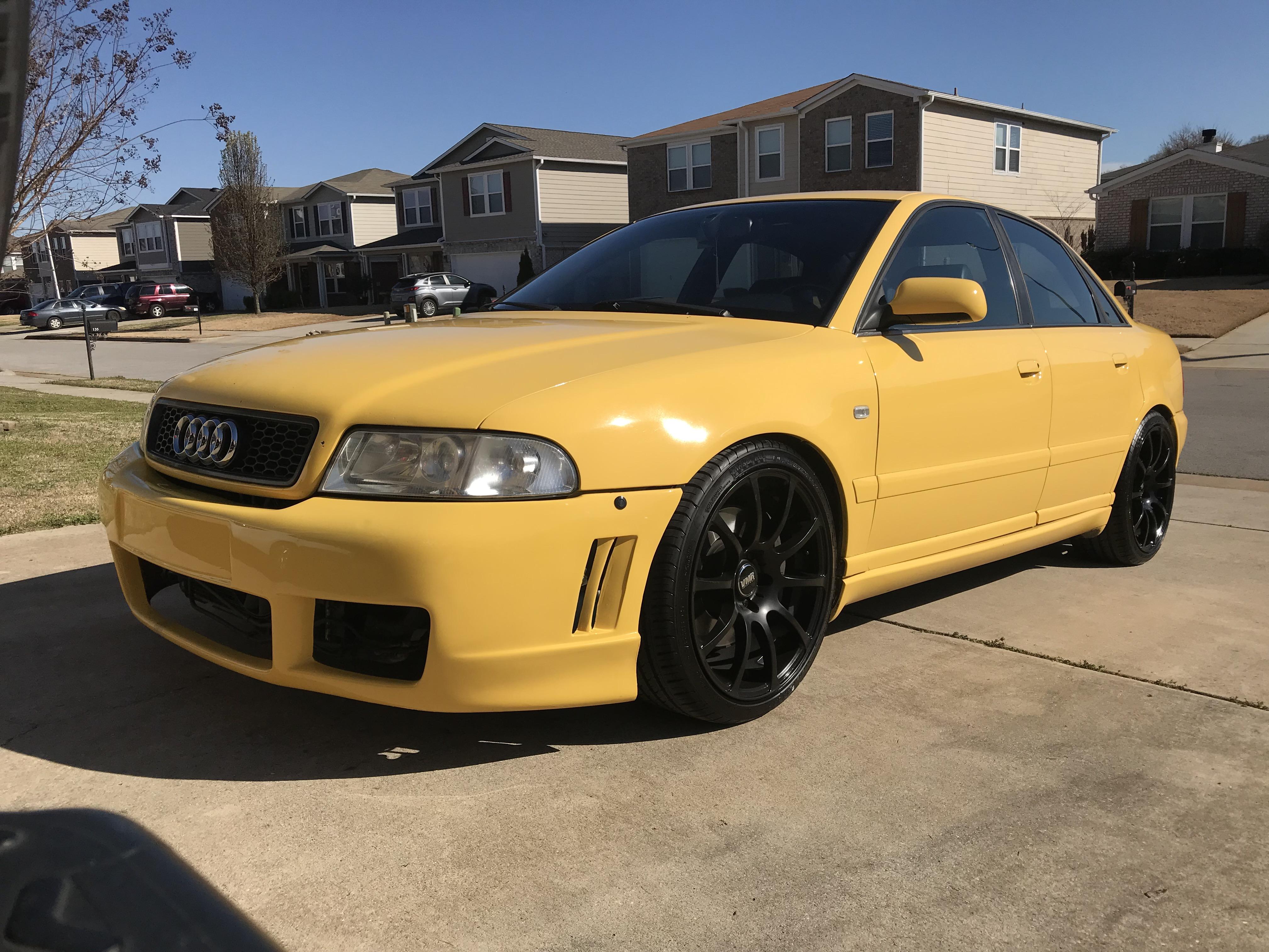 2000 Imola Yellow S4, 6MT, I recently acquired. Been one of my