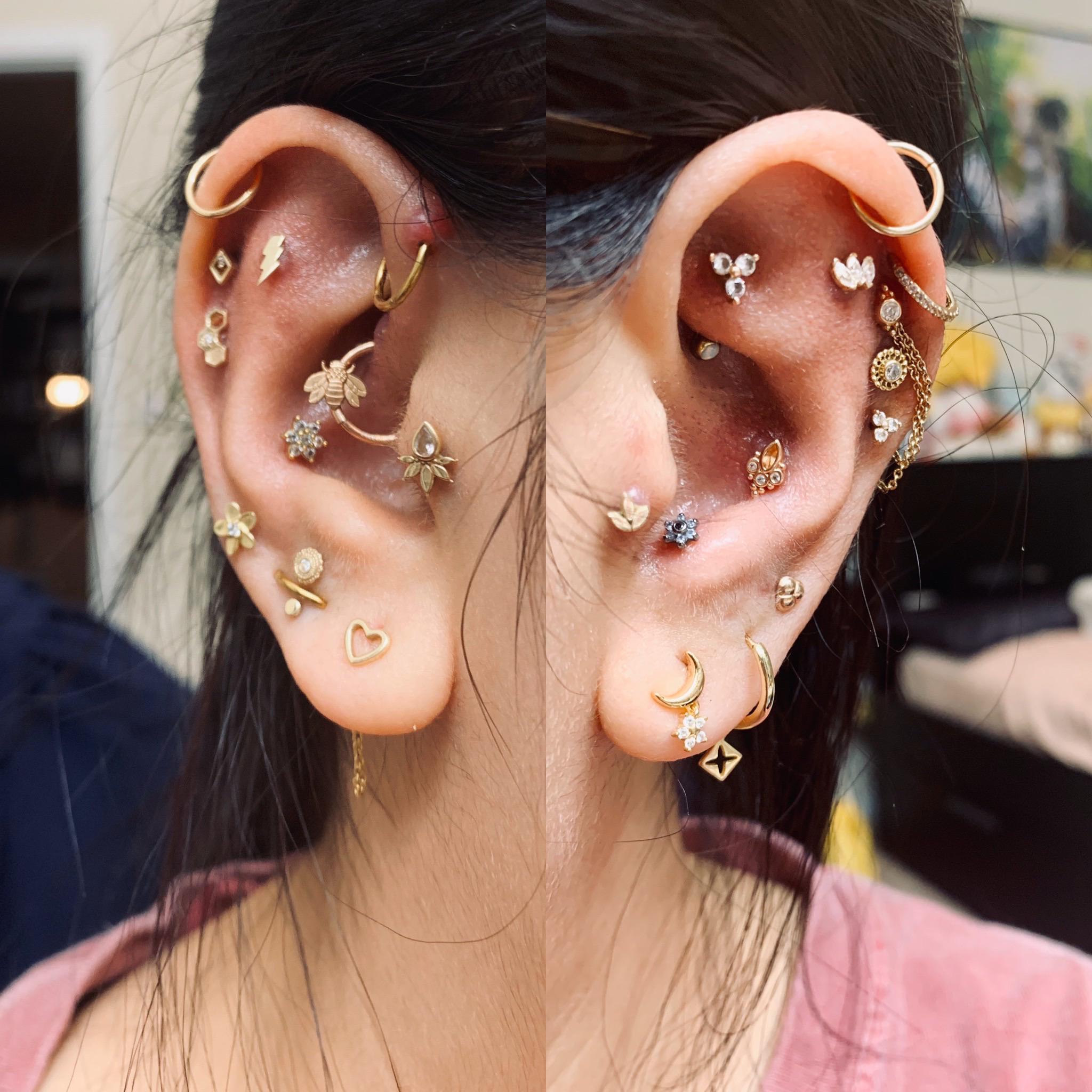 Updated yellow gold setup!! Finally got a BVLA marquise fan and I’m in