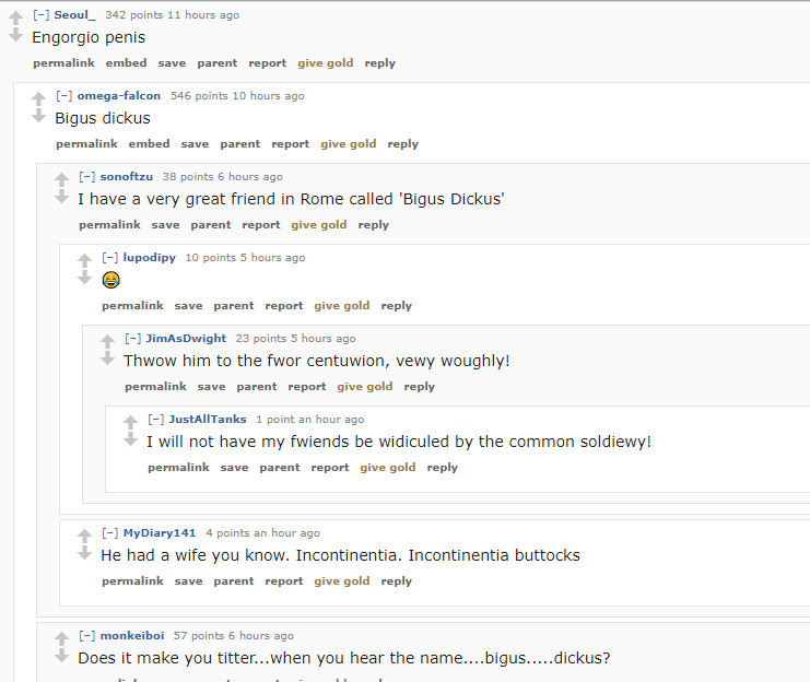 Reddit Best Jokes Thread