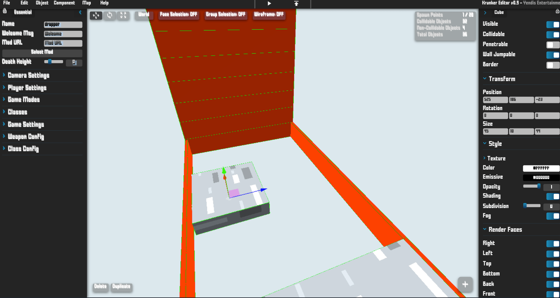 I was messing around with the map editor making my own personal and