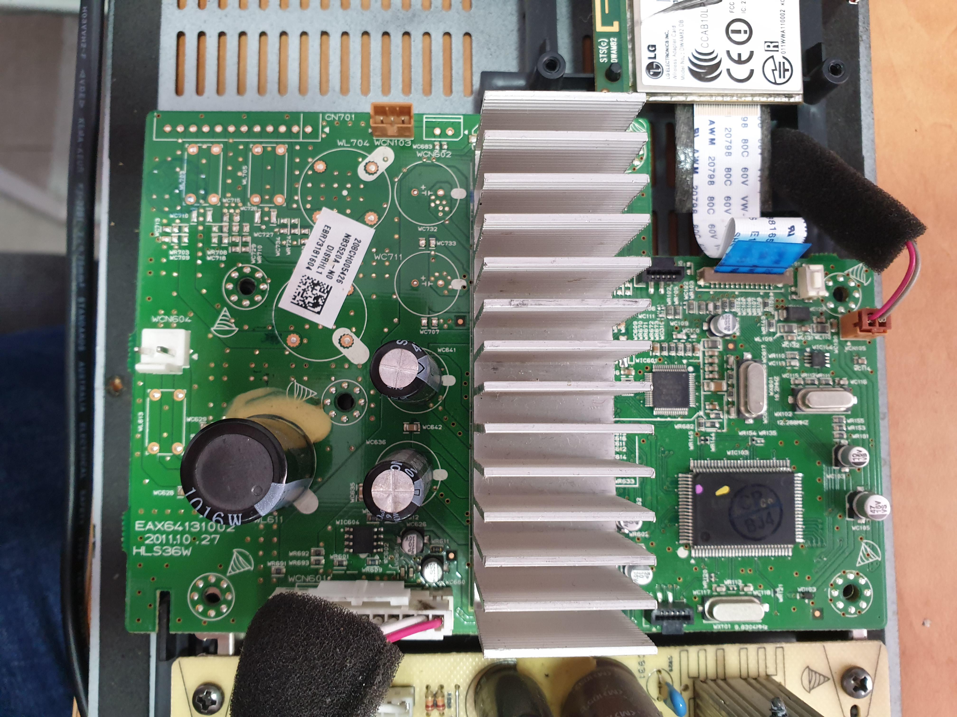 Wireless subwoofer without soundbar,, it probably takes i2s data from