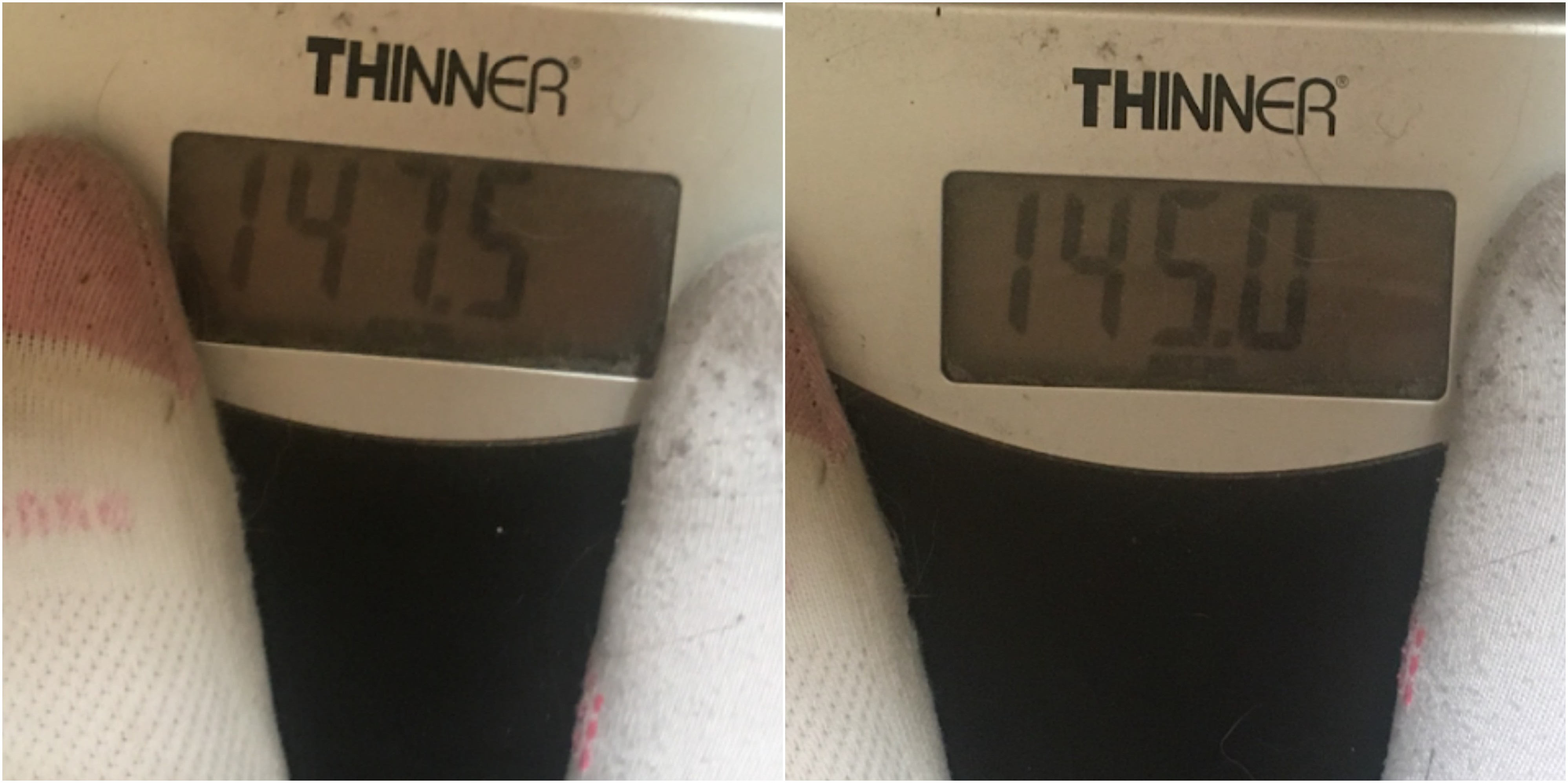 The importance of weighing yourself AFTER your morning poop r