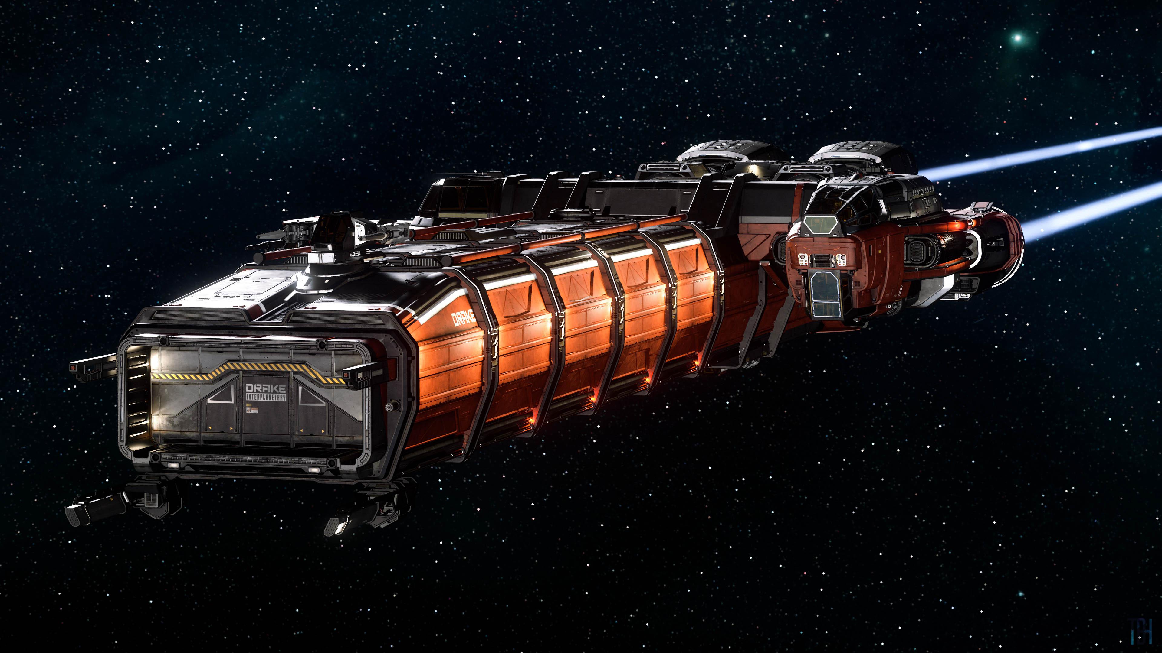 Hauling 4k 169 Caterpillar r/starcitizen