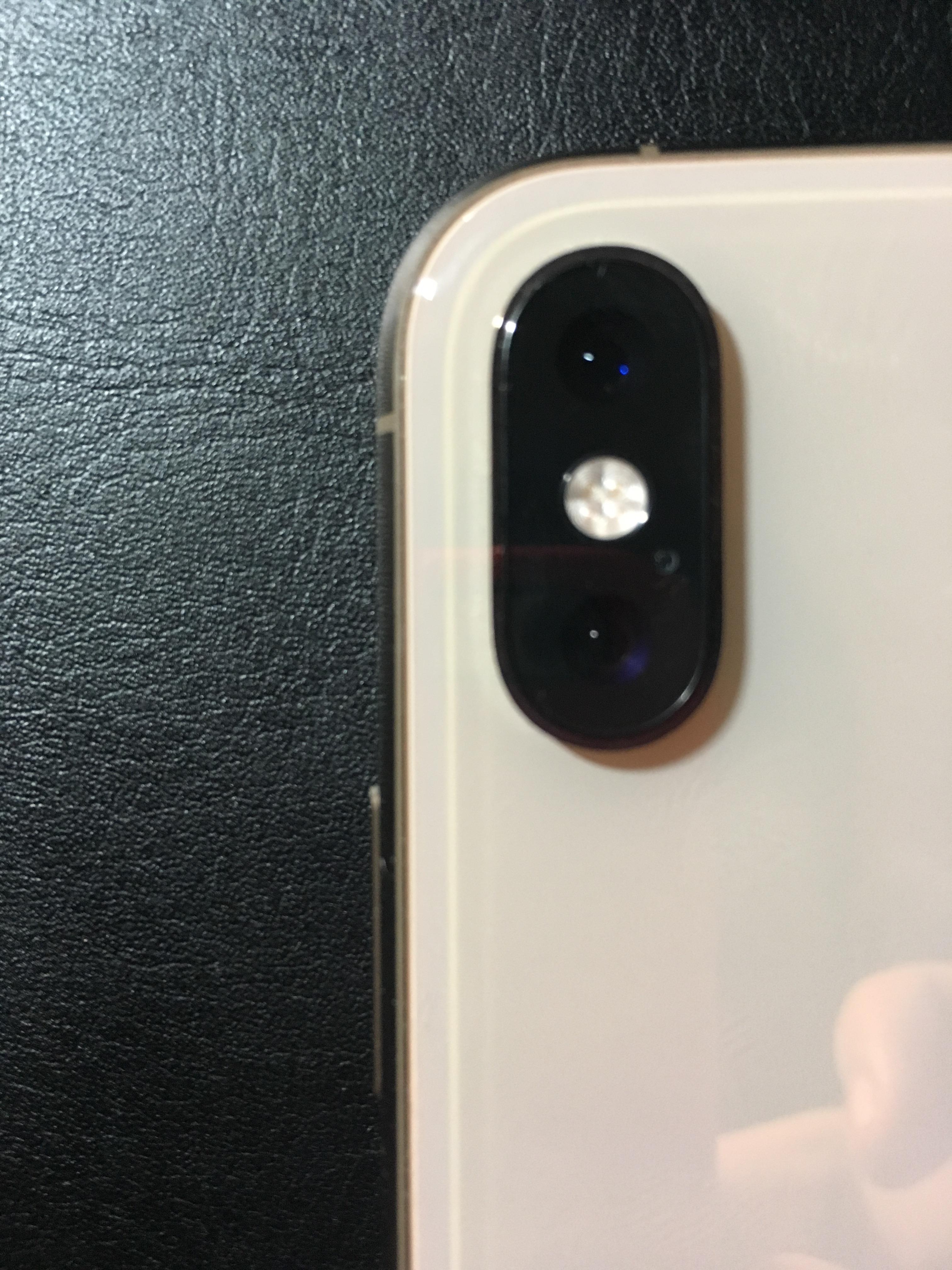 My iPhone Xs Max Gold has a paint imperfection iphone