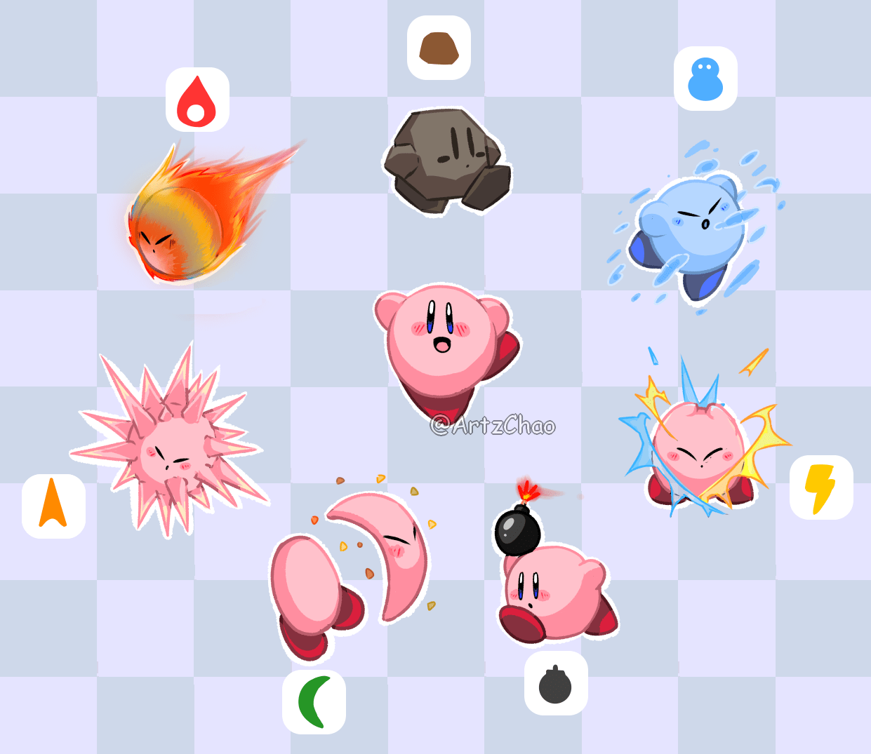 Copy Abilities from Kirby 64 r/Kirby