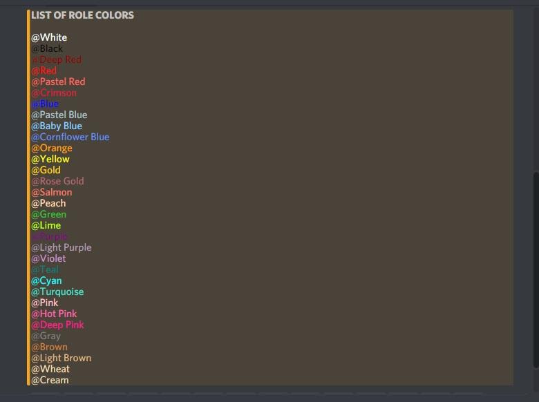 How can i change text color like shown here? Please help r/discordapp