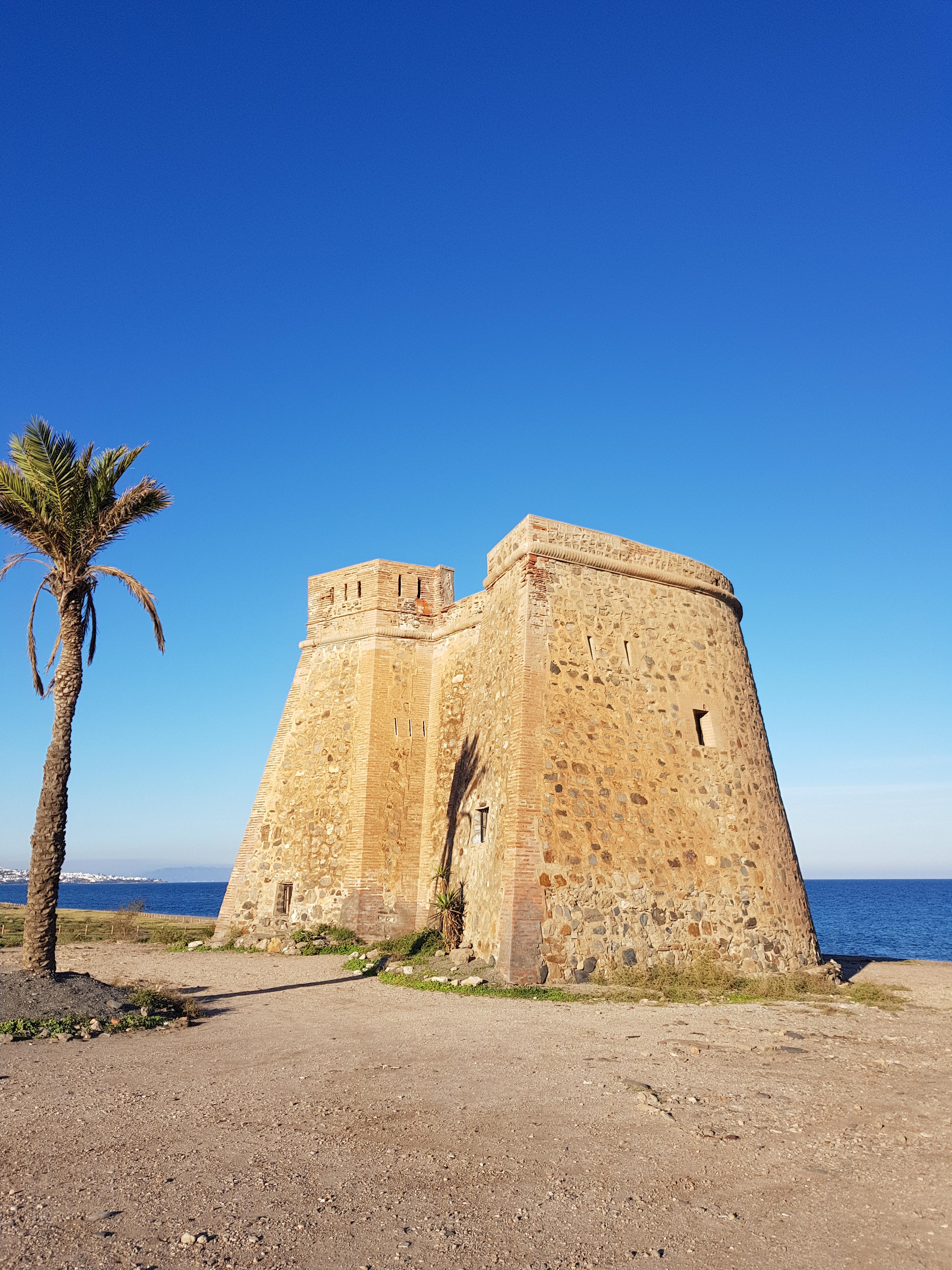 Coastal fort at Mojácar. This is just down from the watchtower picture