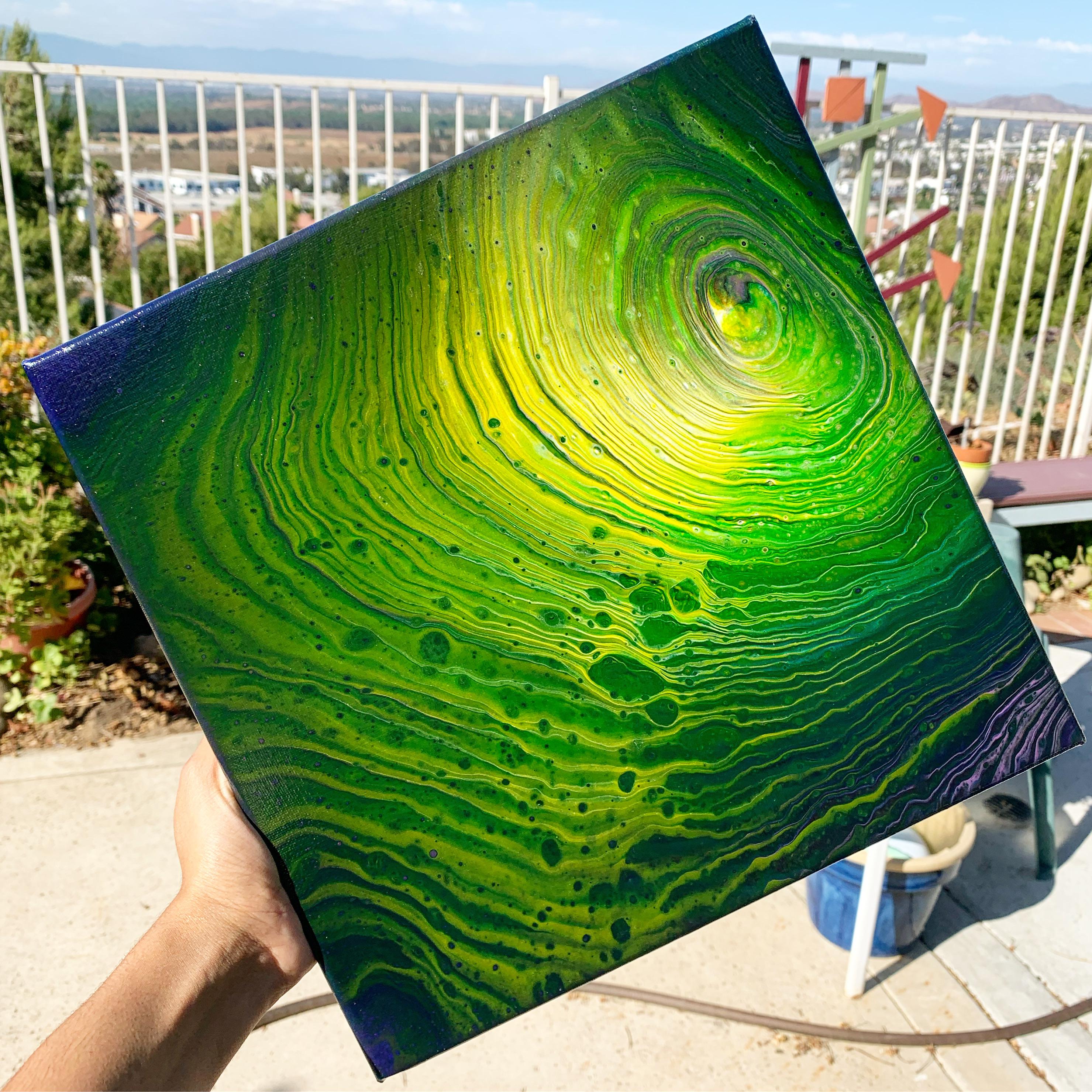 This dried much darker than expected but I’m not mad about it 👽 r