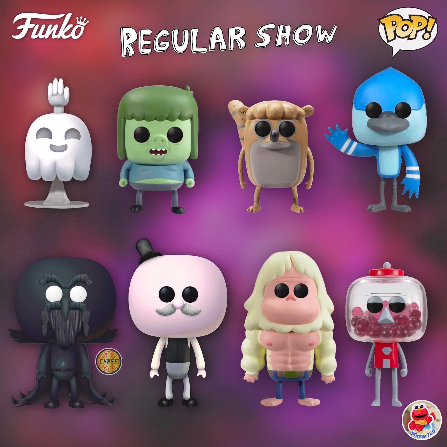 Does anyone have info on the new updated regular show funko pops r