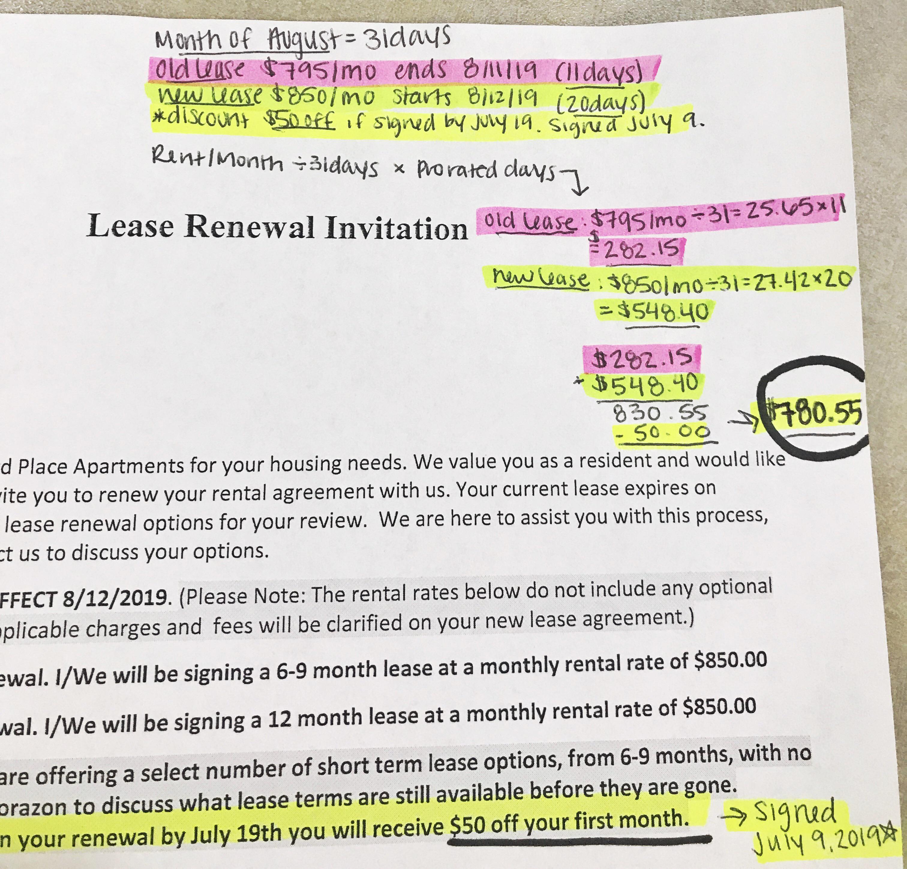 Being frugal has taught me to have a keen eye! Our apartment didn’t