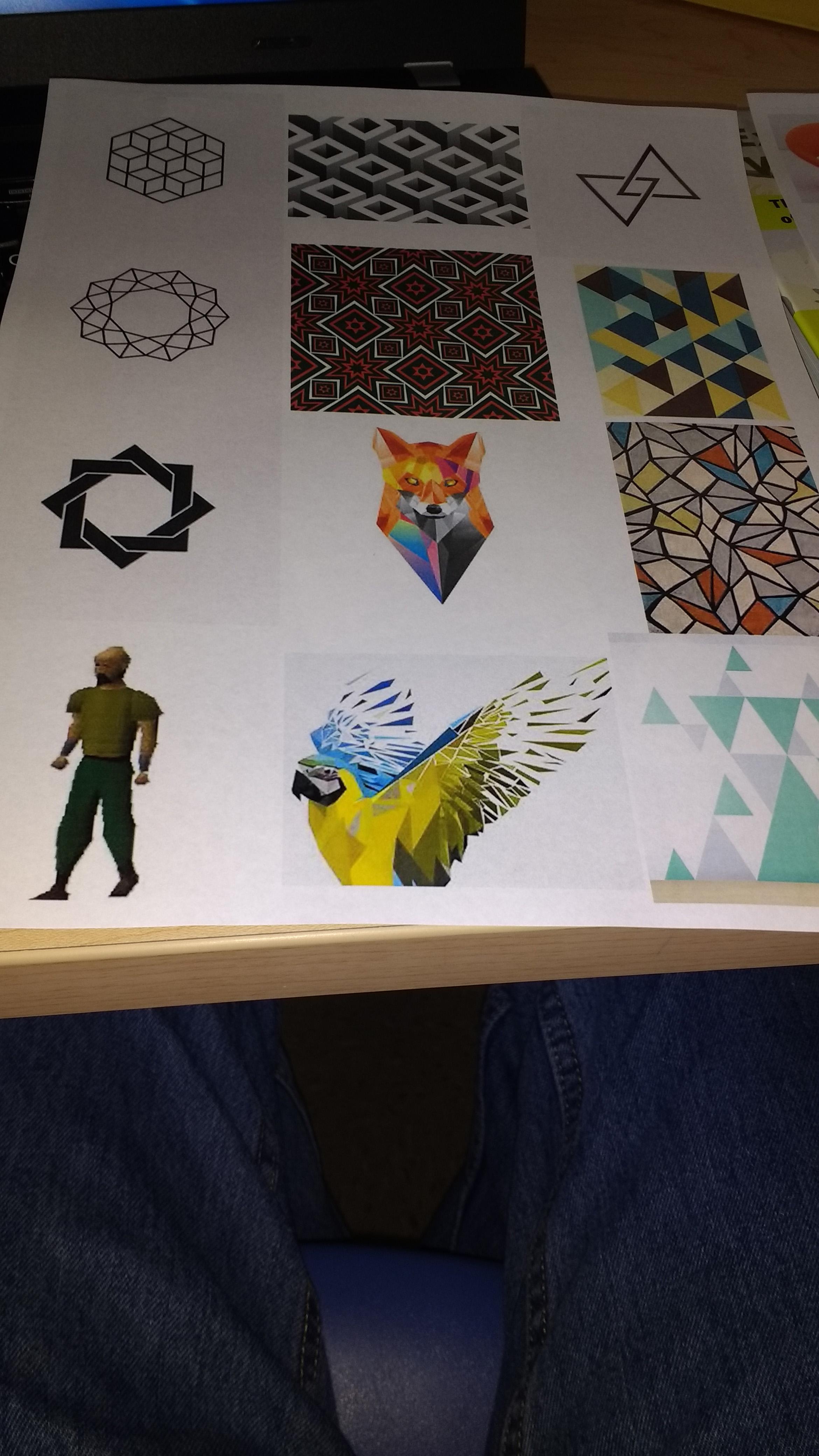 My "geometric design examples" paper for class r/2007scape