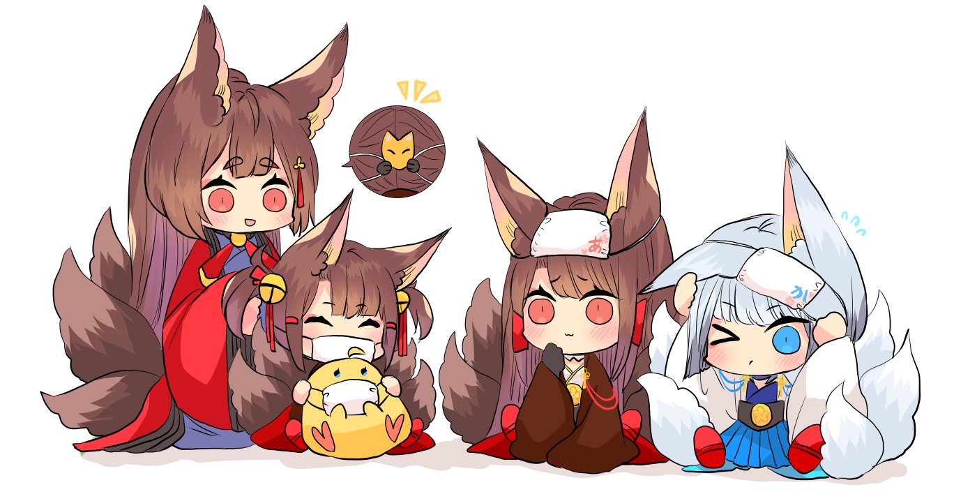 10000 best r/azurelane images on Pholder Fox Sisters from Azur Lane
