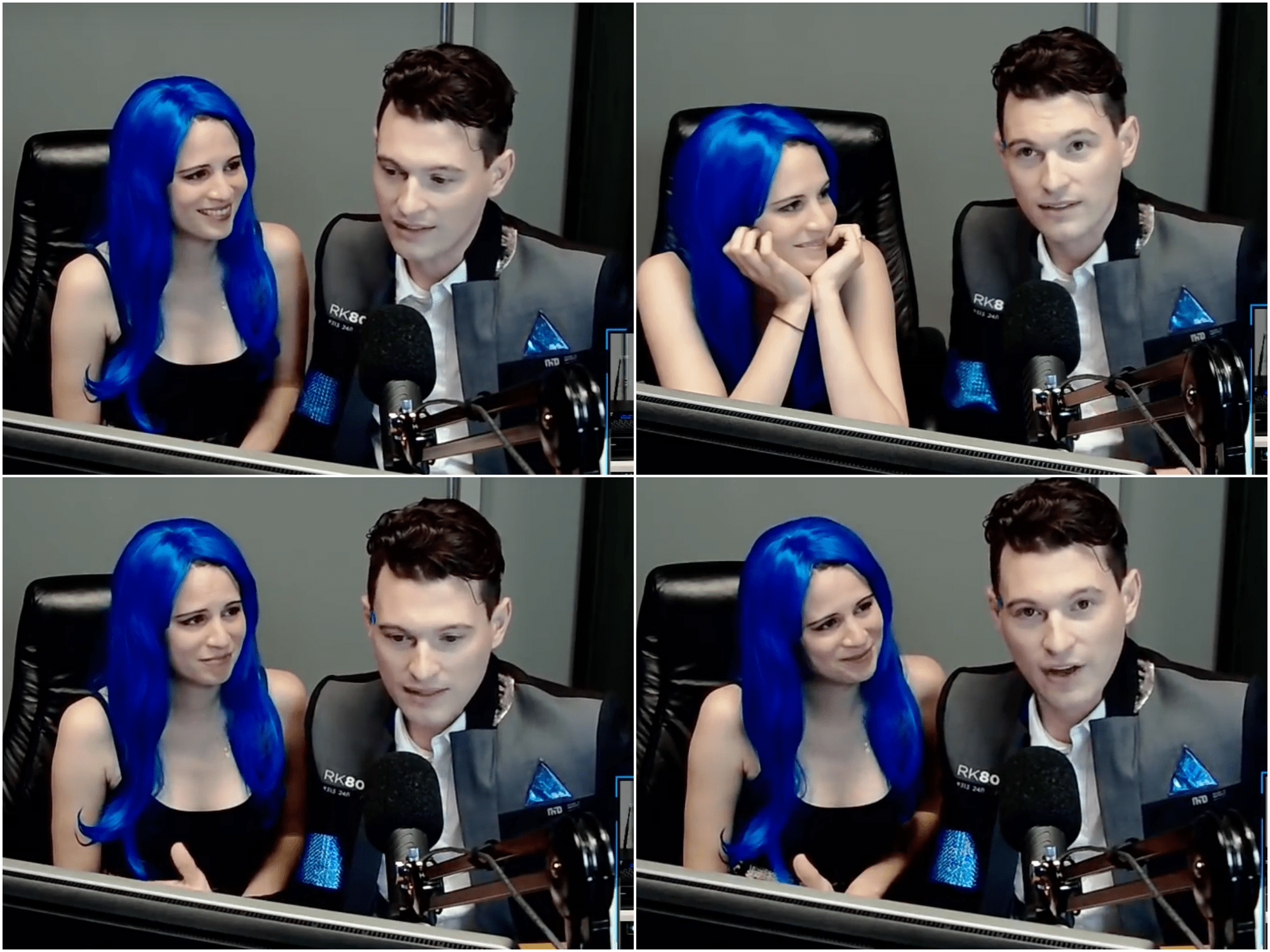 Amelia Rose Blaire and Bryan Dechart (taken 6 days before their wedding