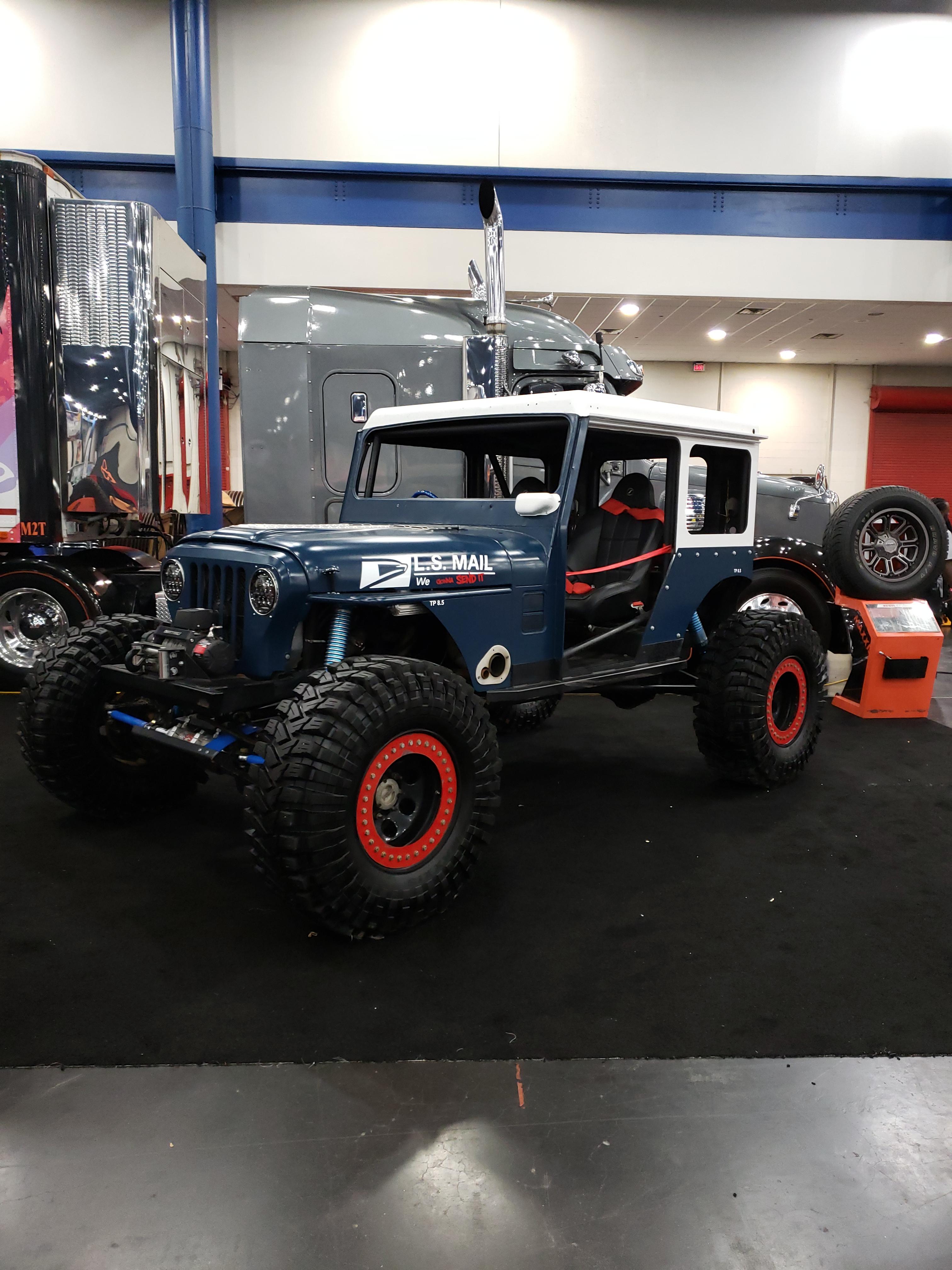 At Houston offroad convention, take some hints USPS. r/Jeep