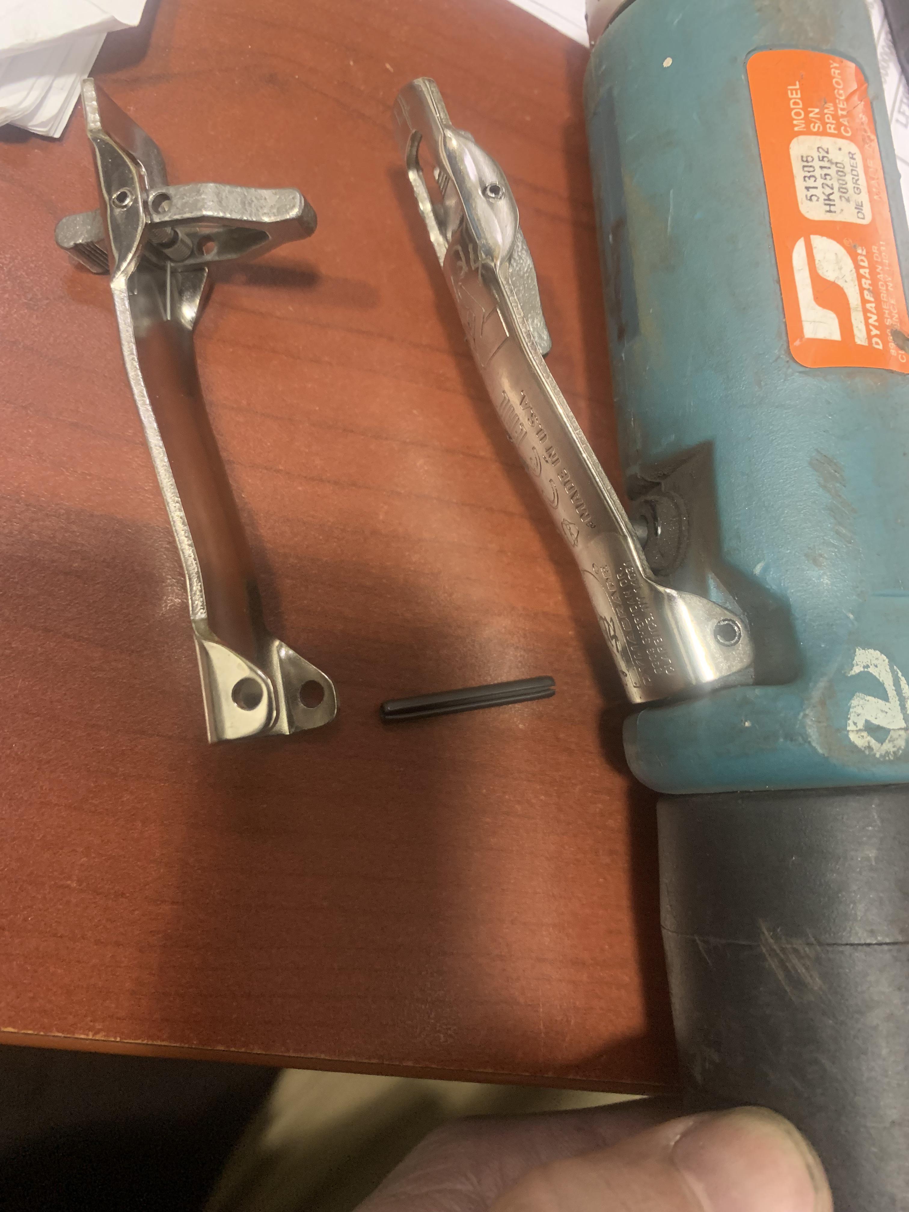 Repair Help. My job is asking me to swap all the damaged/broken handles