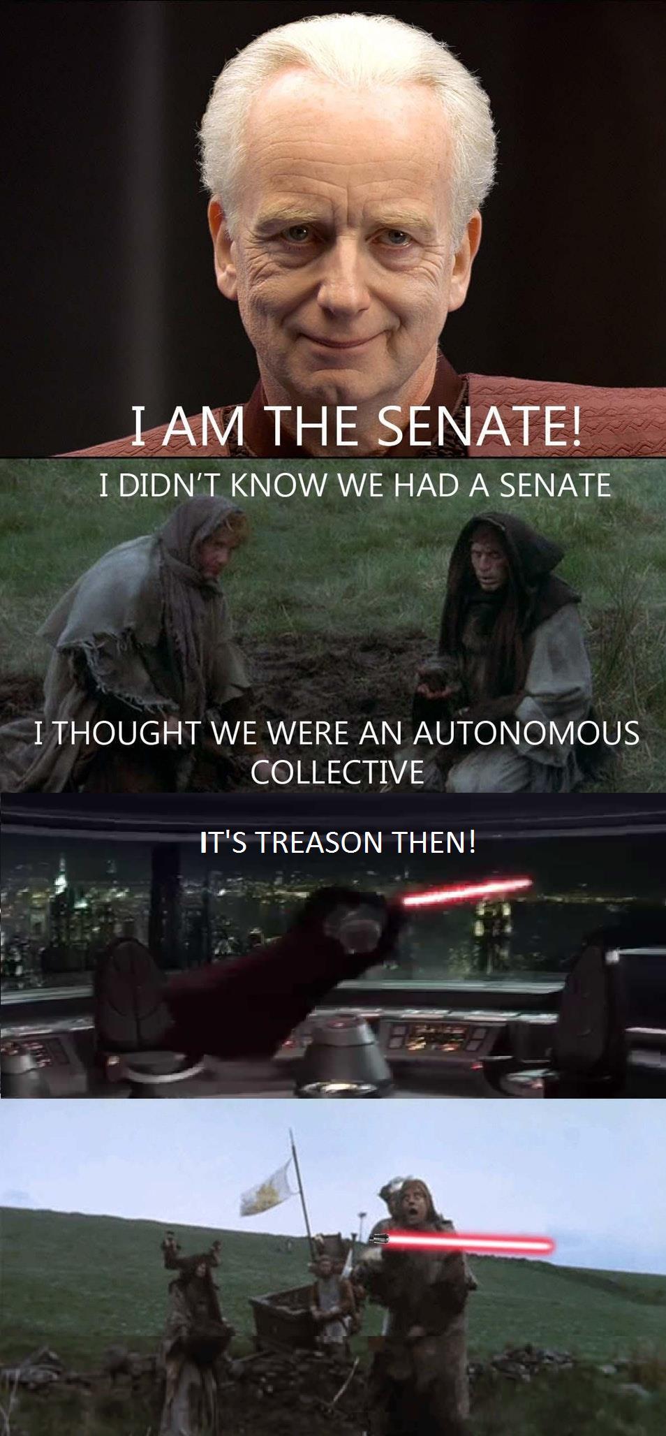 I heard Monty Python memes were in style now PrequelMemes