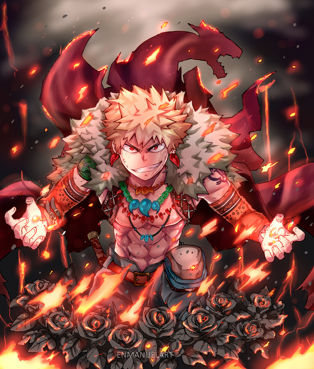 "Katsuki Bakugo" by Enmanuelart20 BokuNoHeroAcademia