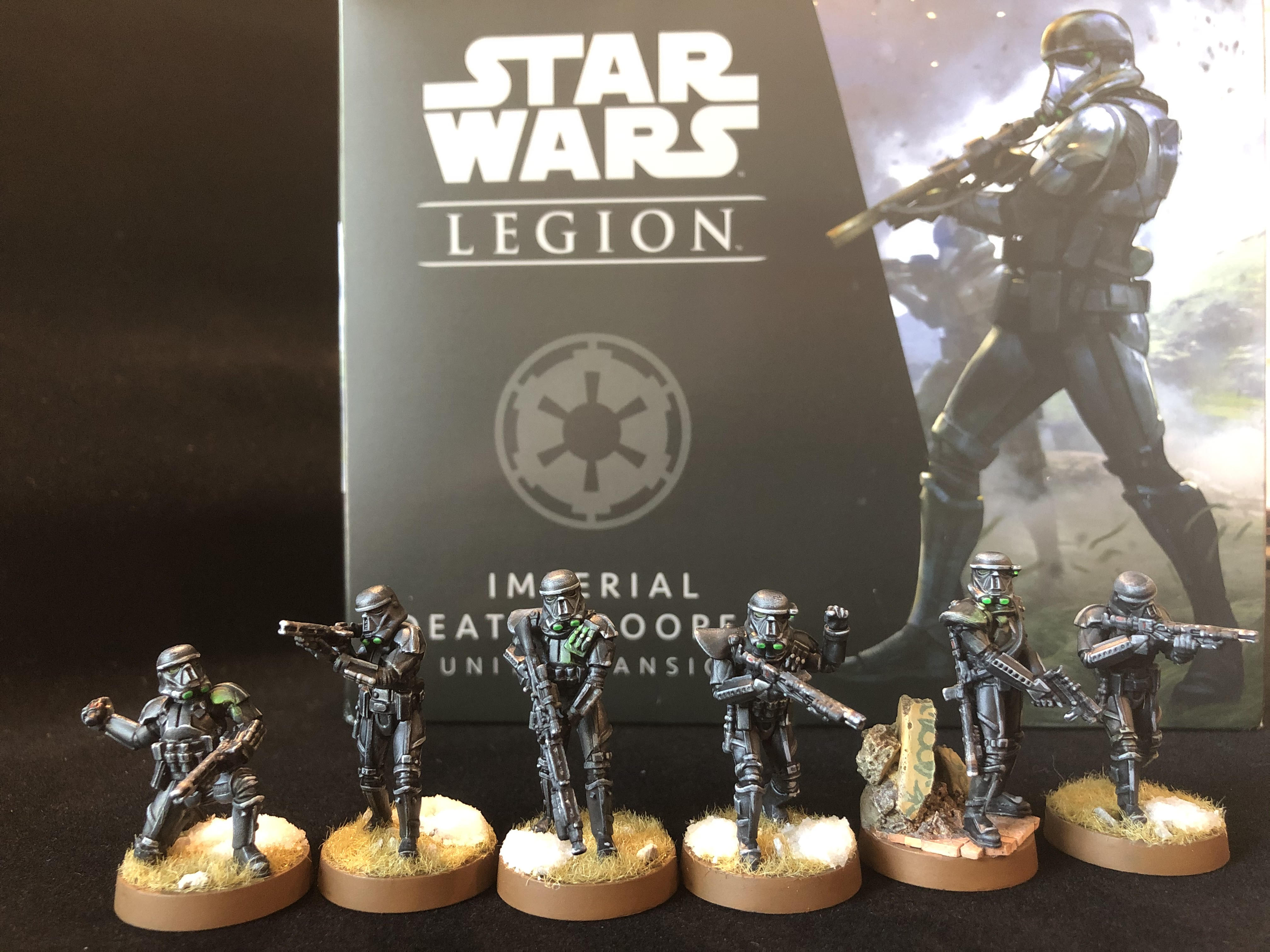 Star Wars Legion Death Troopers! r/minipainting