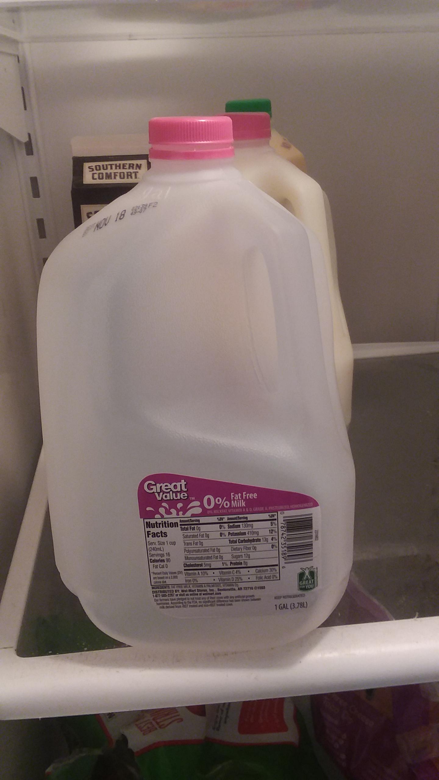 The Way My Younger Brother Puts the Milk Carton Back In The Fridge When