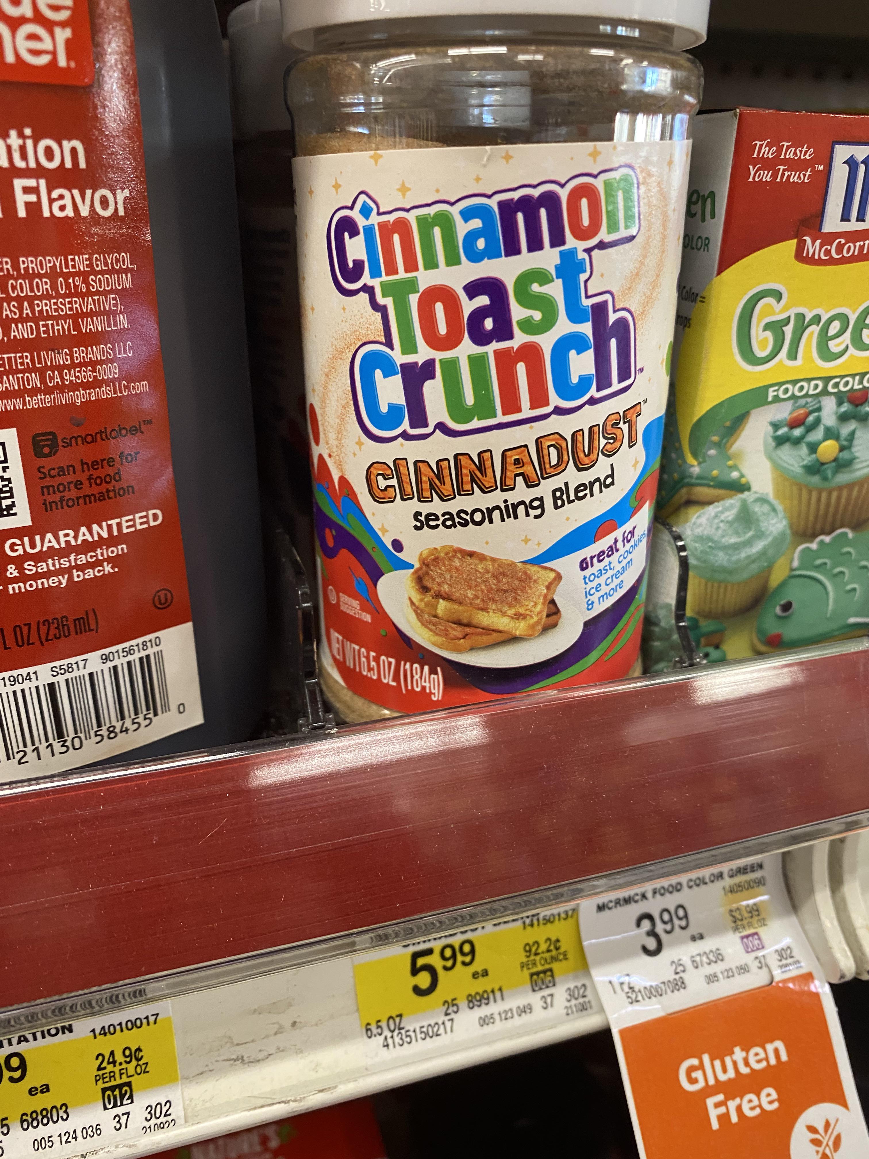 Cinnamon Toast Crunch seasoning blend unusualflavors