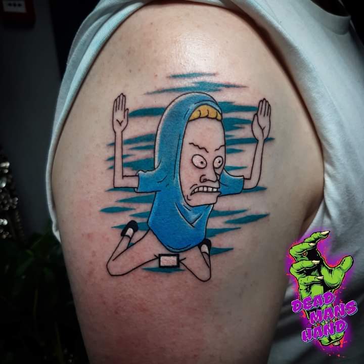 smells like cornholio, done by Tim Graham (Dead Man's Hand) penthouse
