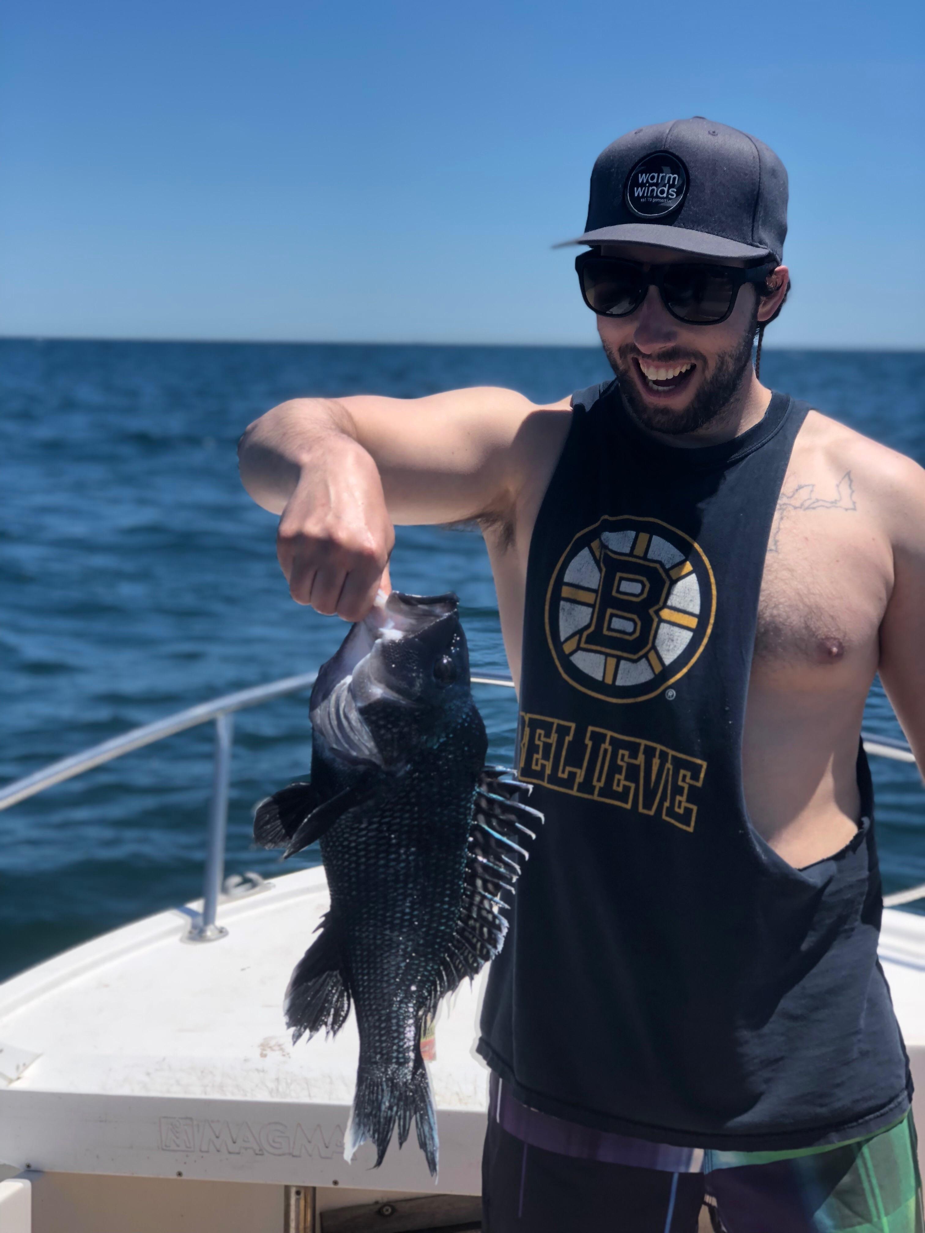 First Black Sea bass r/Fishing