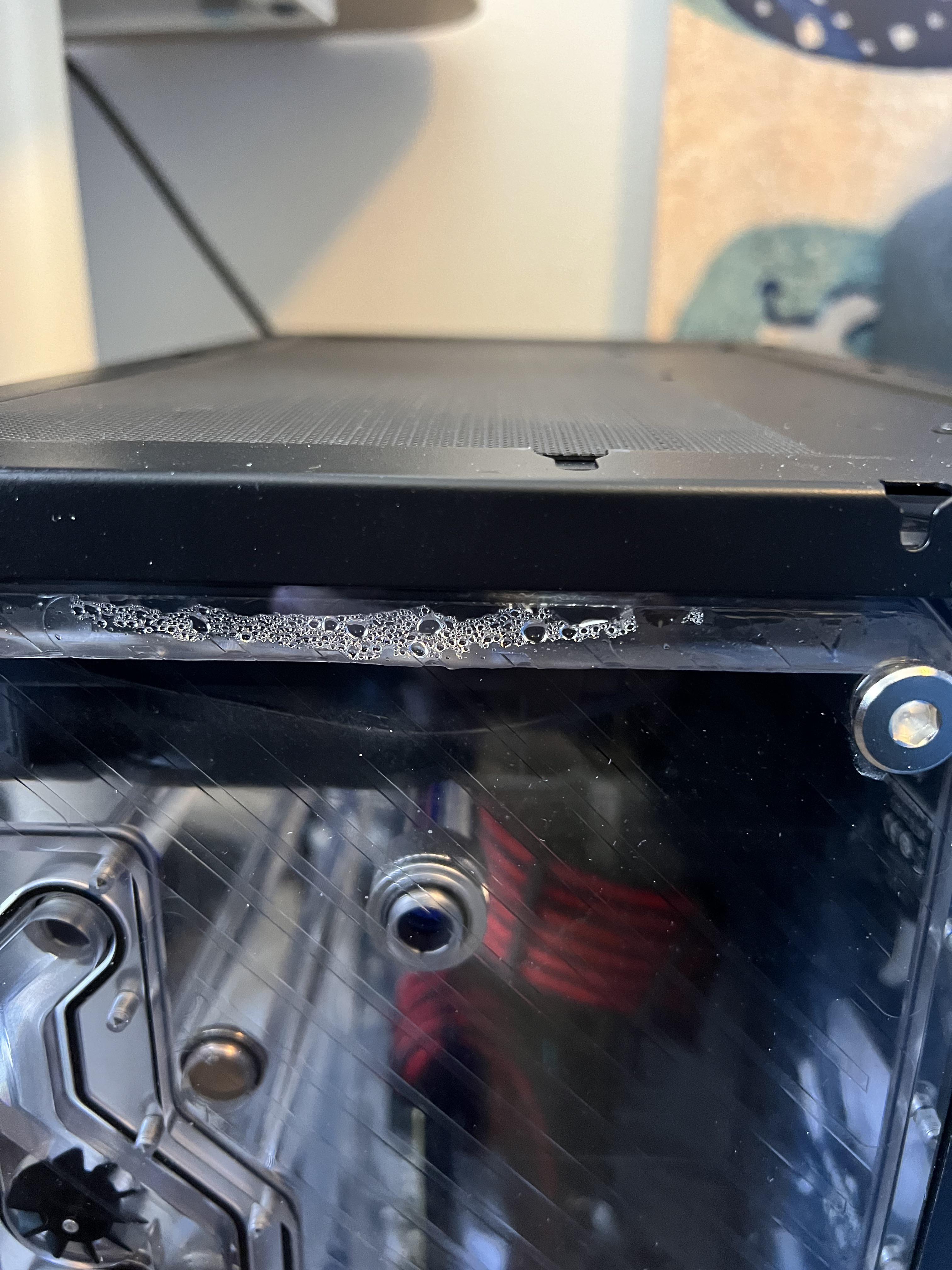 Is it possible for an air pocket somewhere in the loop to take a few