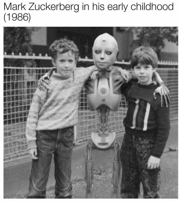 Mark zuckerberg as a child 1986. r/OldSchoolCool