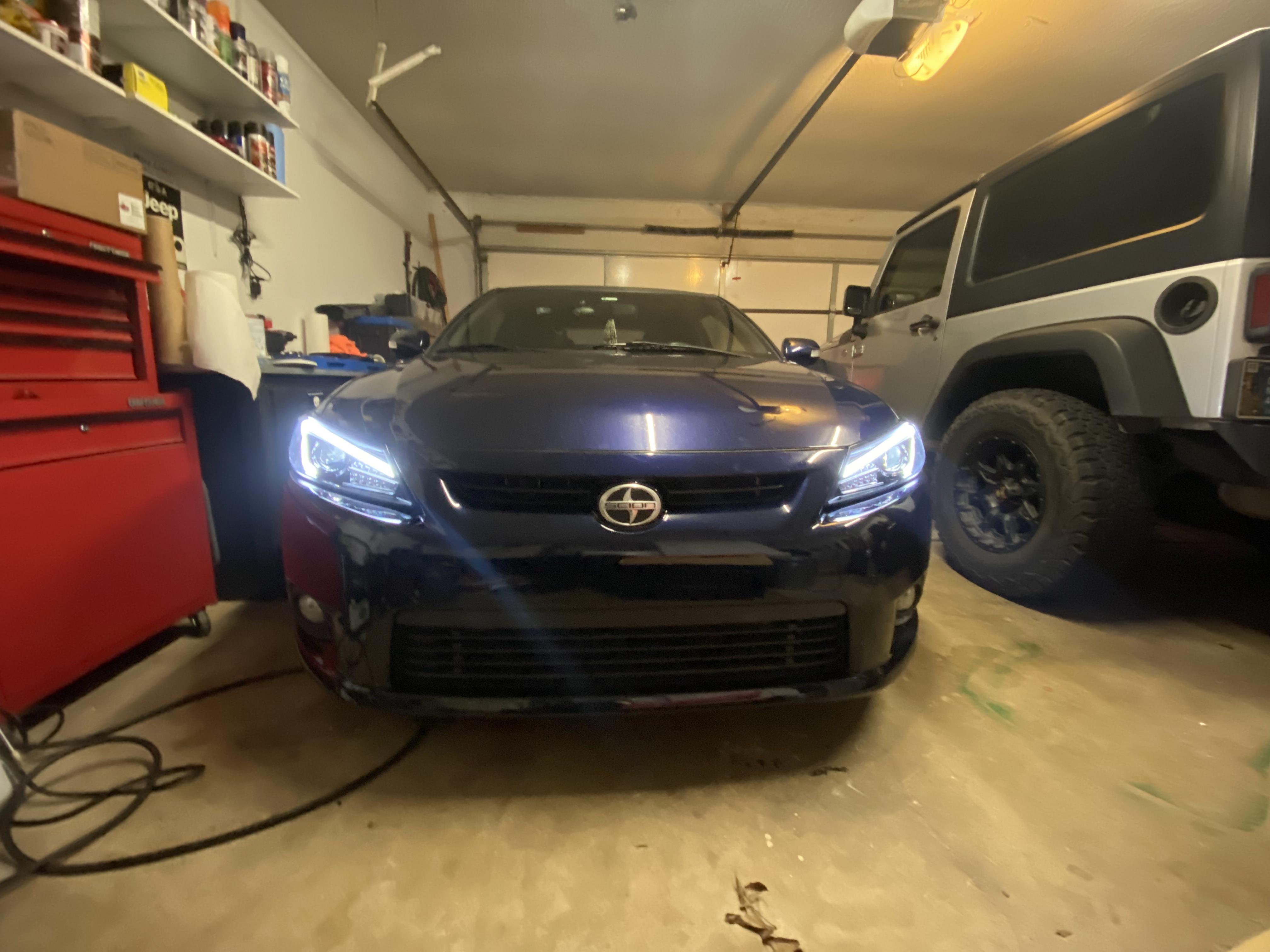D spec headlights are awesome when they’re actually in stock r/SciontC