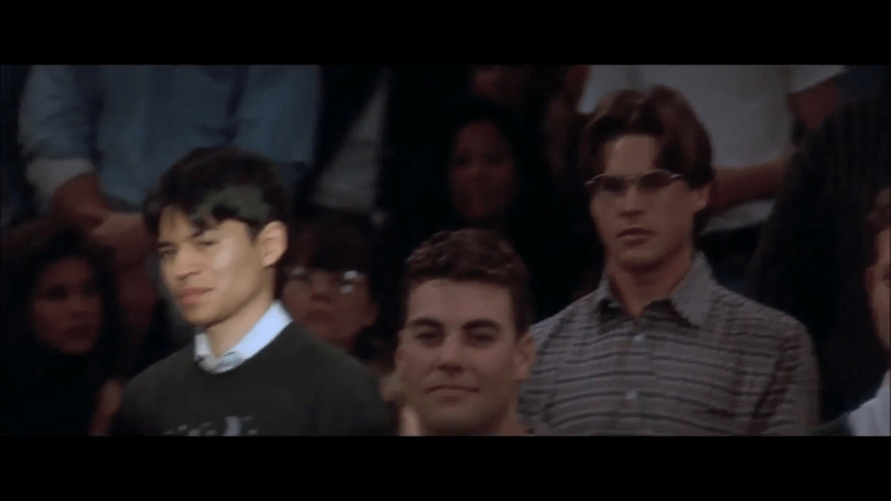 In the opening scene of Copycat (1995), the copycat serial killer is