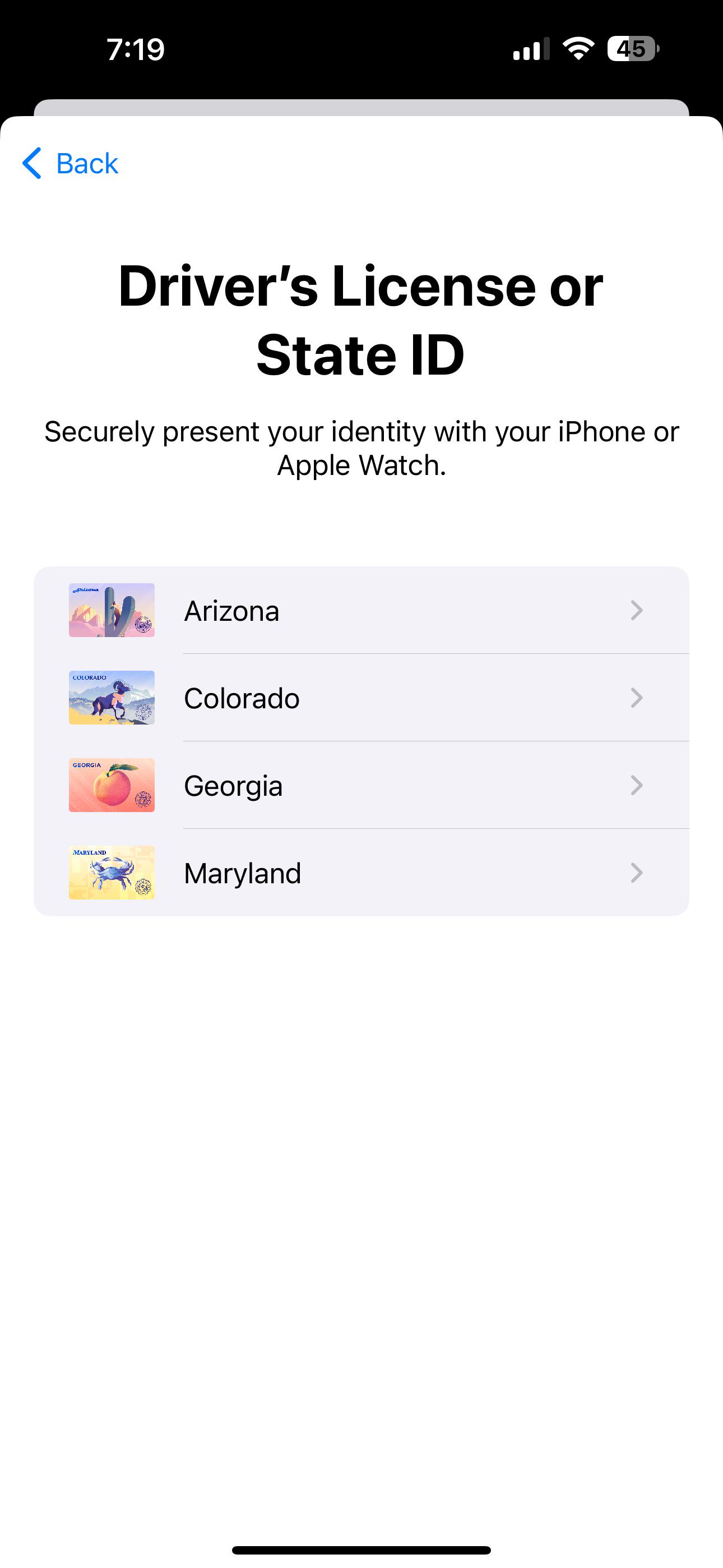 Drivers license on iPhone r/iphone