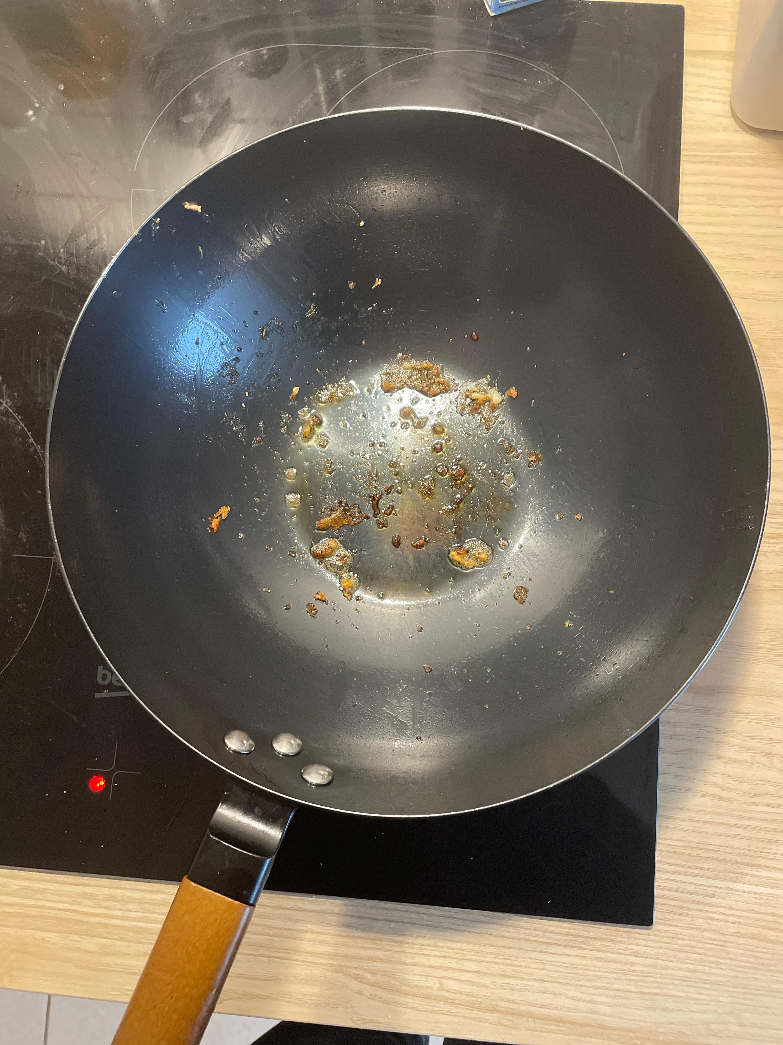 Wok sticking/seasoning electric stove r/wok