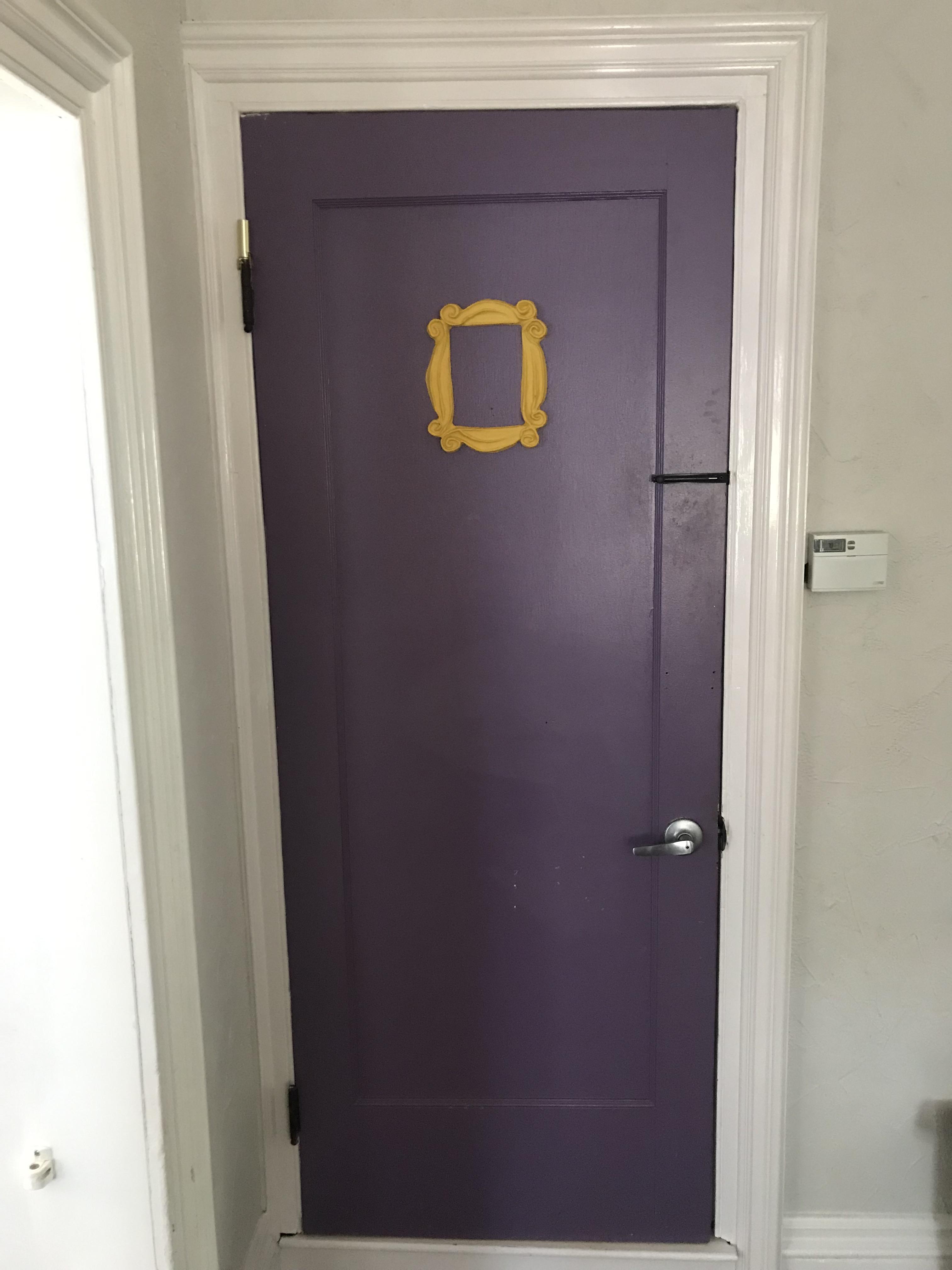 My new bathroom door. r/friends_tv_show
