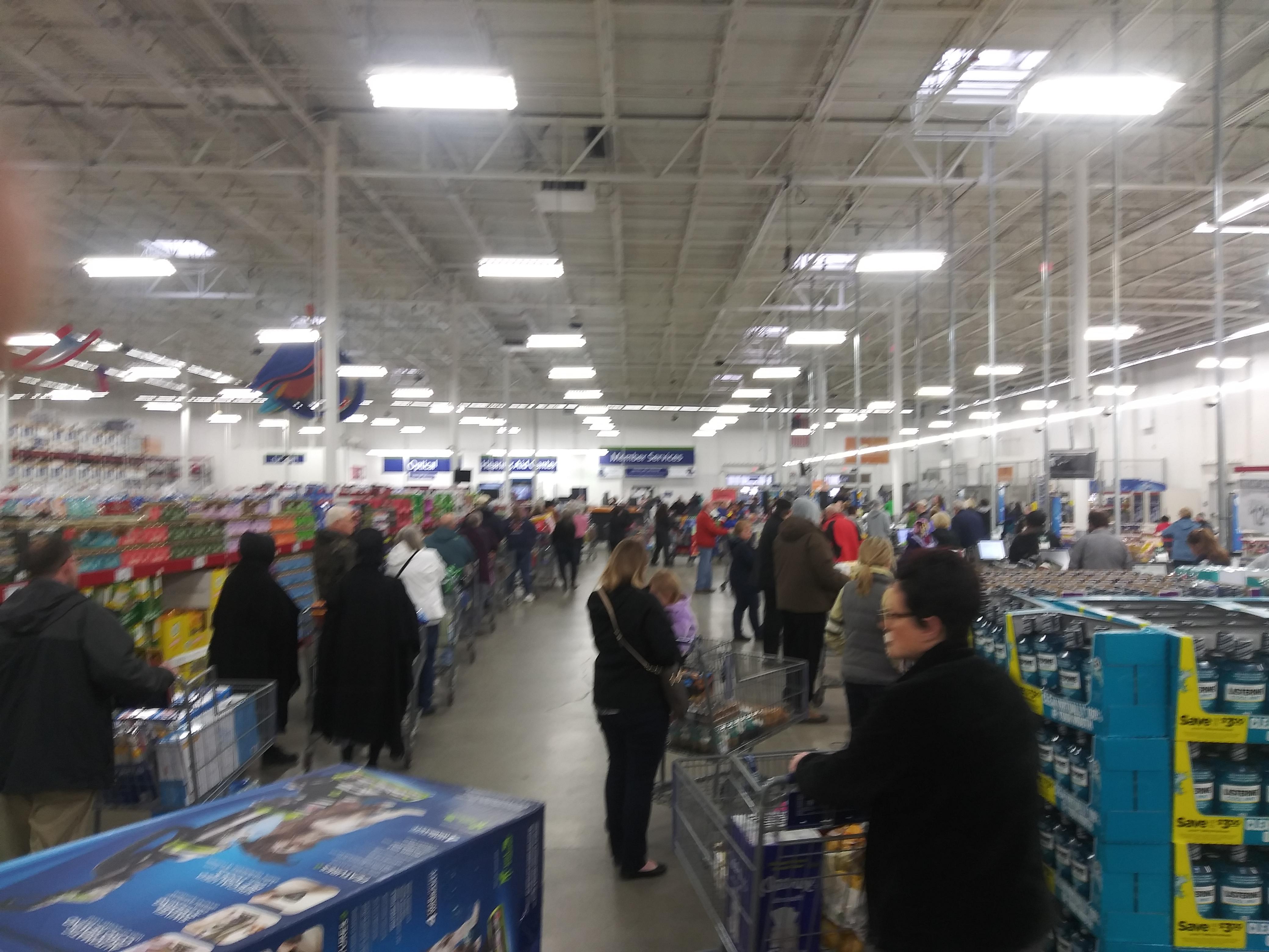 Sams this morning r/Erie