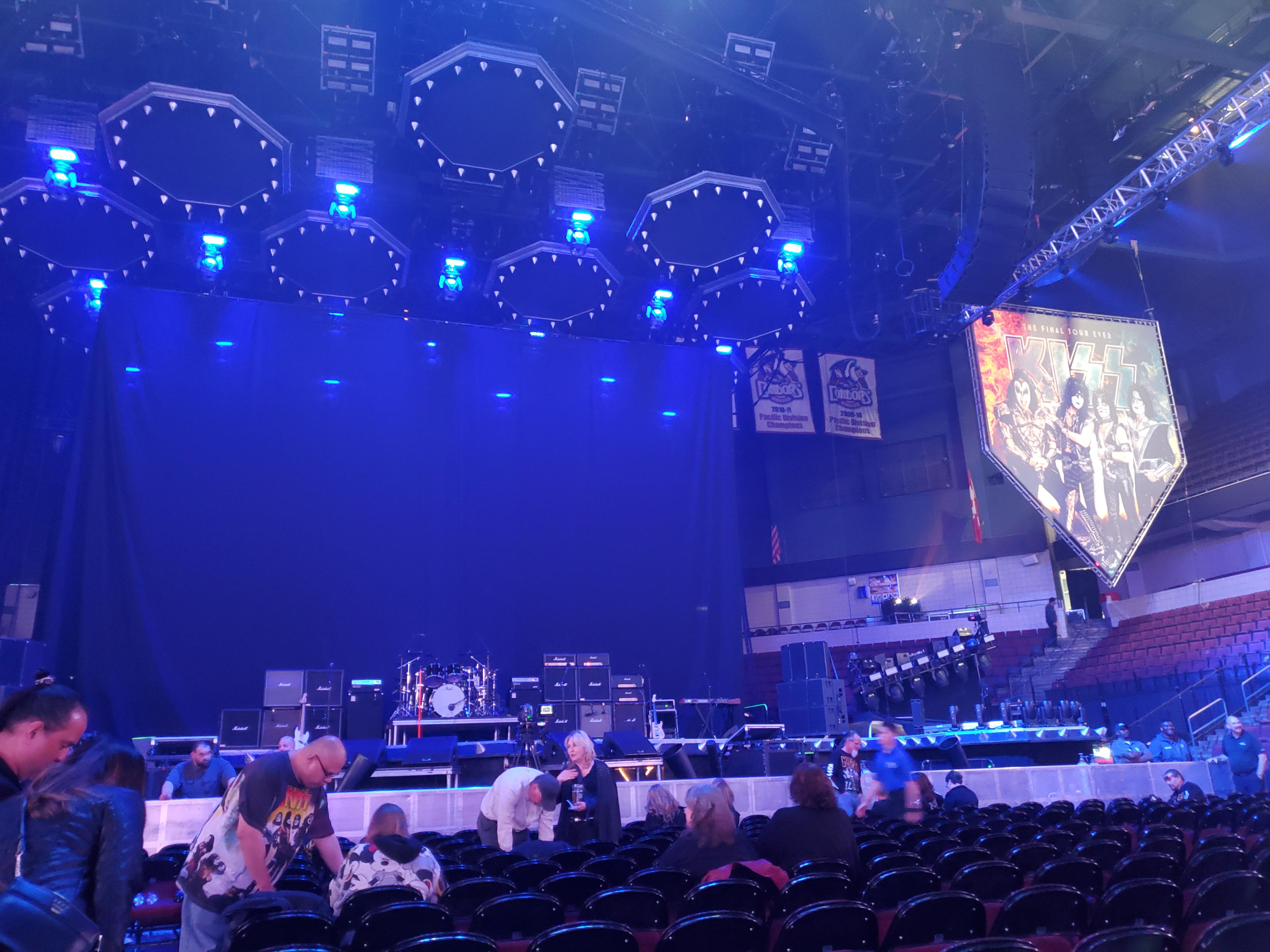 Ready for Kiss at Mechanics Bank Arena! r/Bakersfield